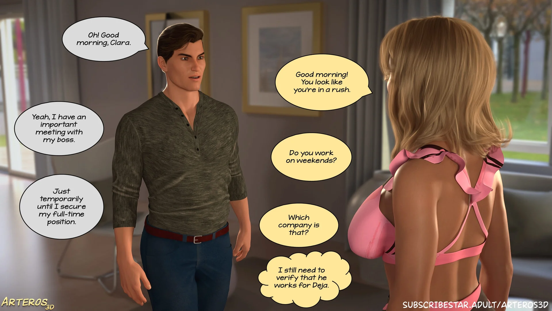New Passion in Town [Arteros3D] - 3 . New Passion In Town - Ch. 03 [Arteros3D] - Page 6