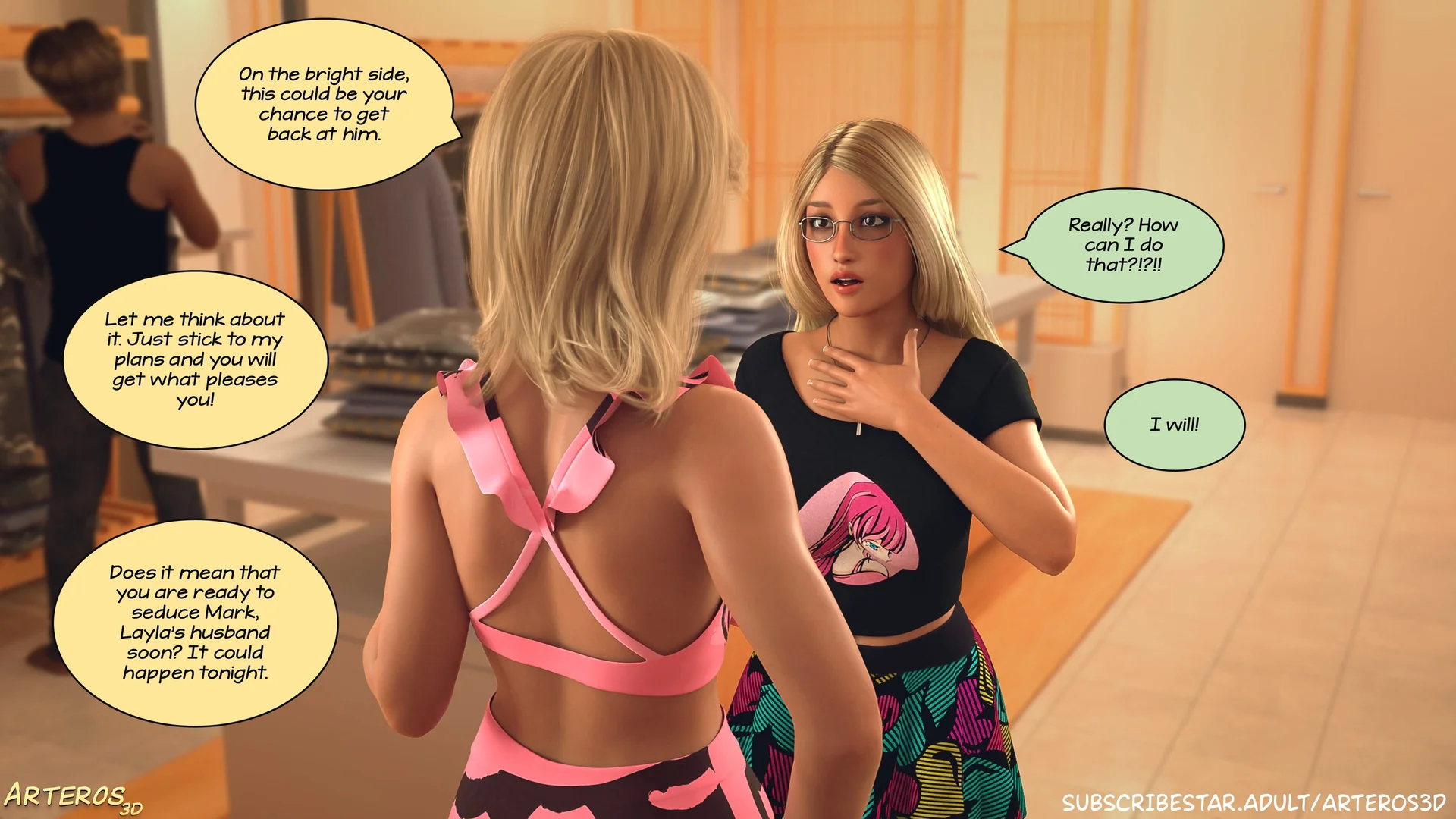 New Passion in Town [Arteros3D] - 3 . New Passion In Town - Ch. 03 [Arteros3D] - Page 155