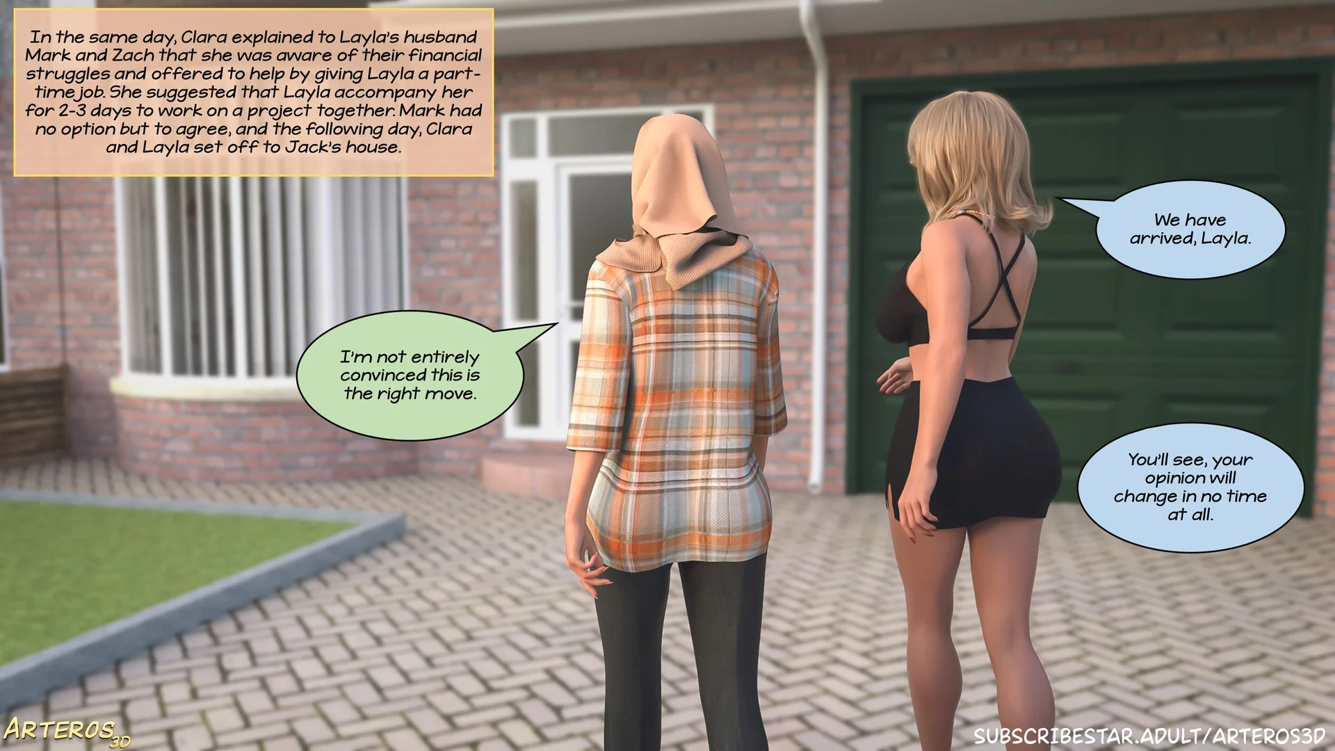New Passion in Town [Arteros3D] - 2 . New Passion In Town - Ch. 02 [Arteros3D] - Page 11