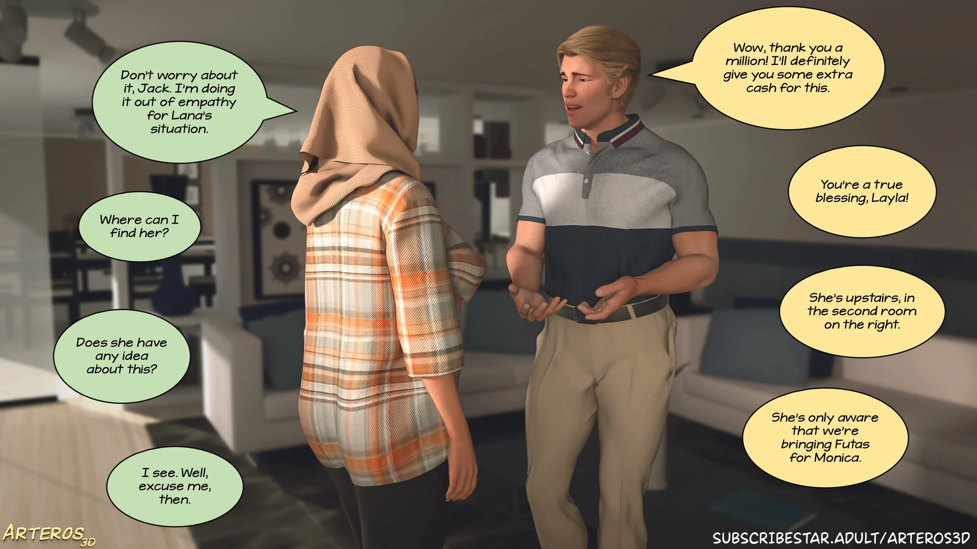 New Passion in Town [Arteros3D] - 2 . New Passion In Town - Ch. 02 [Arteros3D] - Page 15