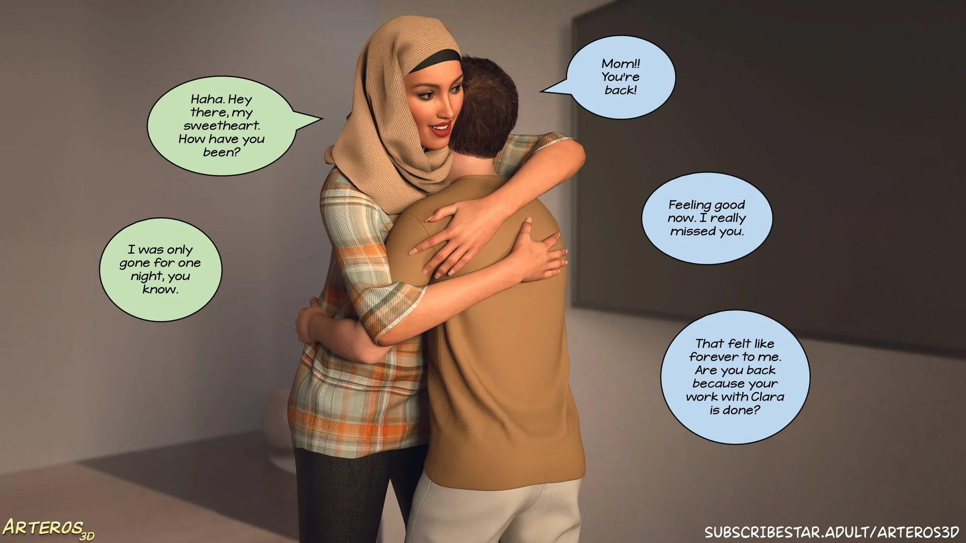 New Passion in Town [Arteros3D] - 2 . New Passion In Town - Ch. 02 [Arteros3D] - Page 212