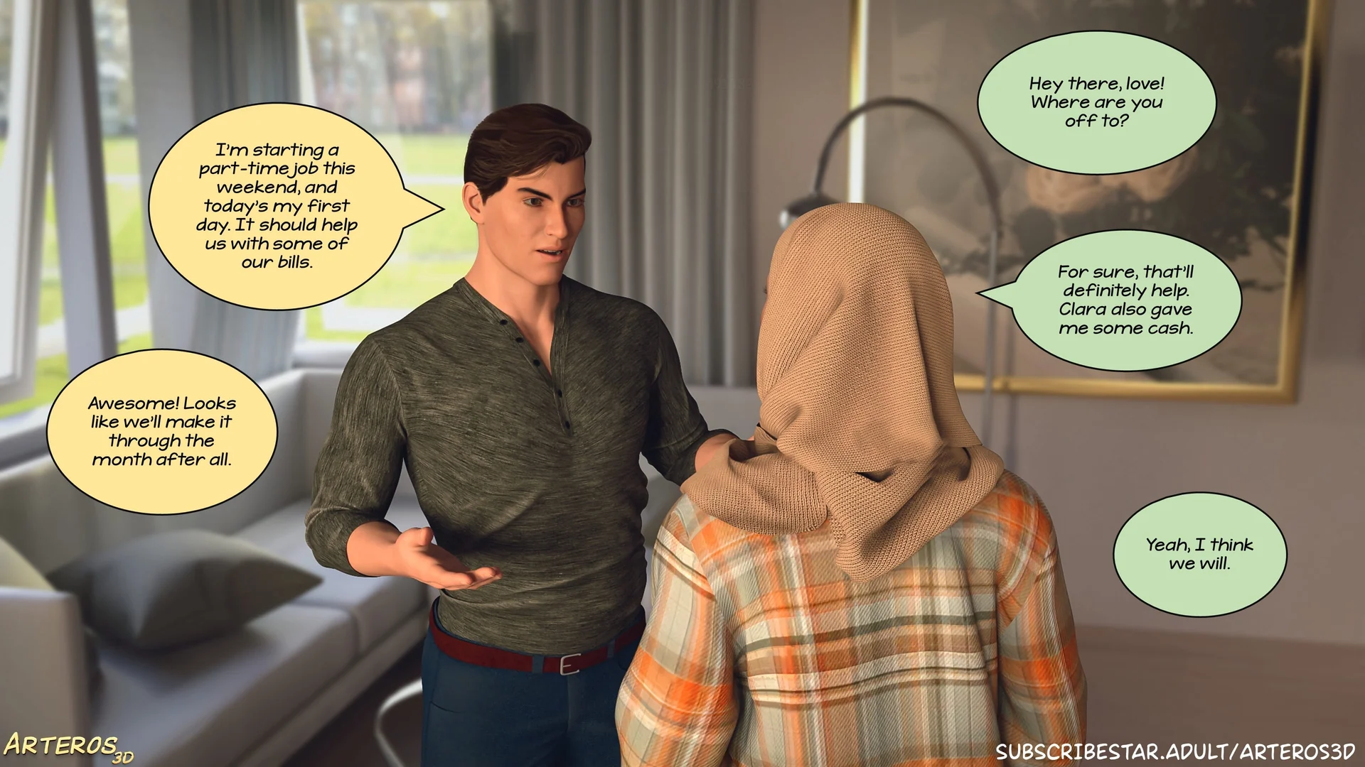 New Passion in Town [Arteros3D] - 2 . New Passion In Town - Ch. 02 [Arteros3D] - Page 214