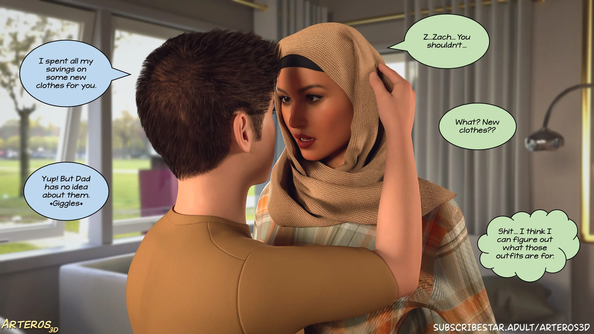 New Passion in Town [Arteros3D] - 2 . New Passion In Town - Ch. 02 [Arteros3D] - Page 219