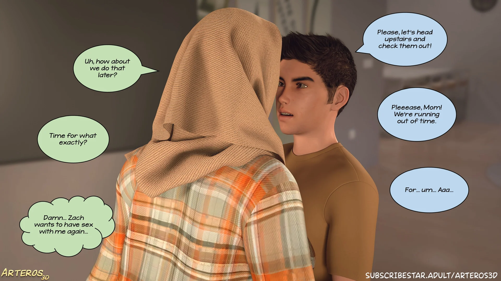 New Passion in Town [Arteros3D] - 2 . New Passion In Town - Ch. 02 [Arteros3D] - Page 220