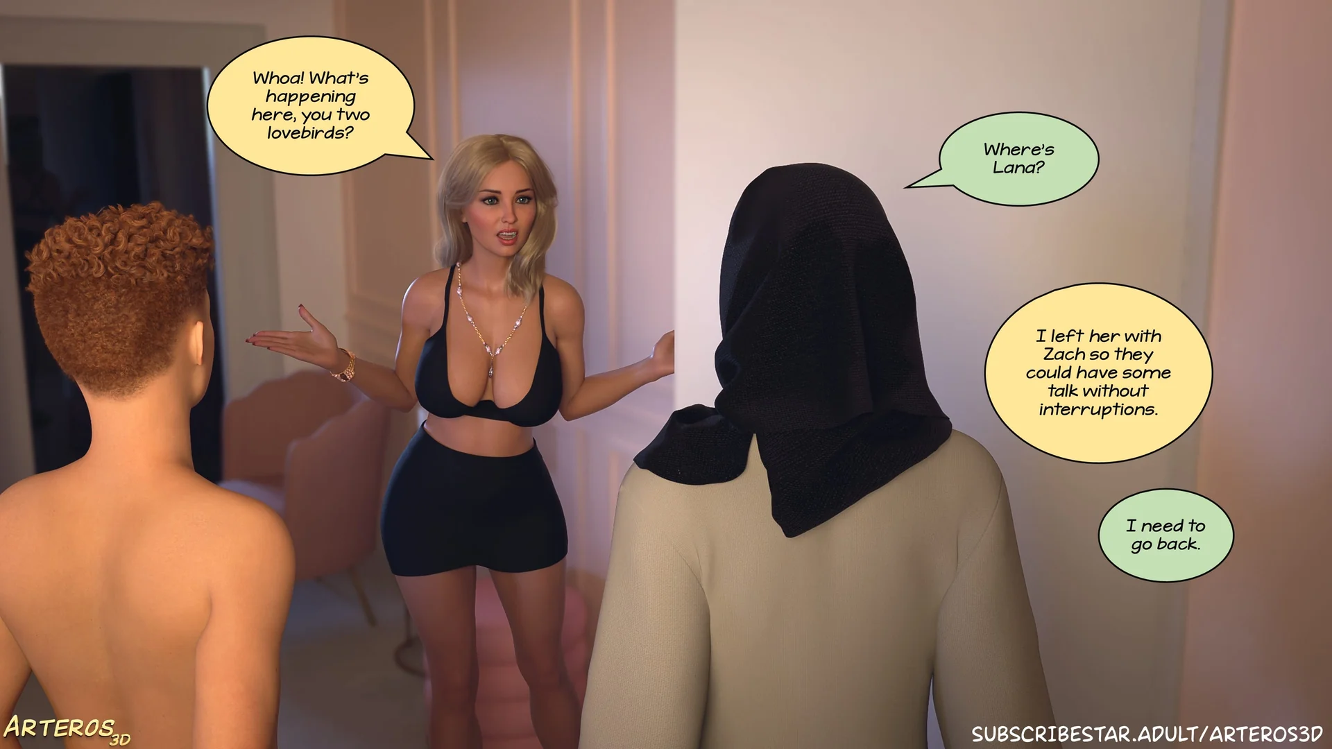 New Passion in Town [Arteros3D] - 2 . New Passion In Town - Ch. 02 [Arteros3D] - Page 349