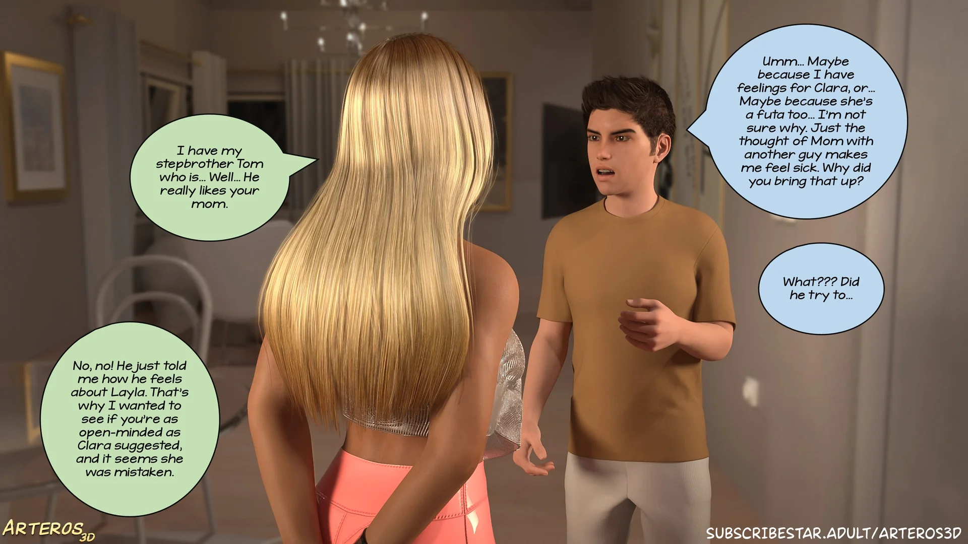 New Passion in Town [Arteros3D] - 2 . New Passion In Town - Ch. 02 [Arteros3D] - Page 376