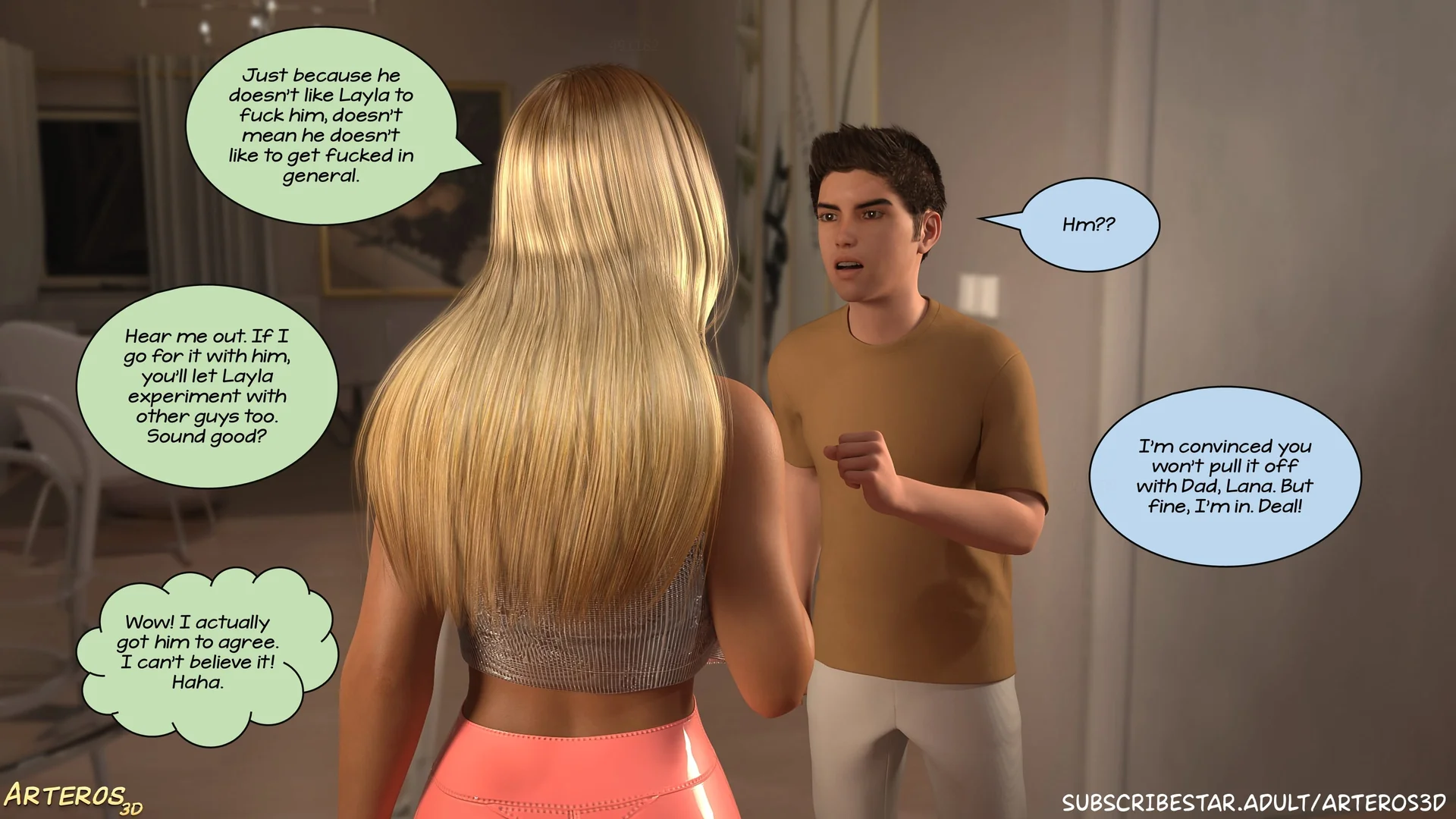 New Passion in Town [Arteros3D] - 2 . New Passion In Town - Ch. 02 [Arteros3D] - Page 381