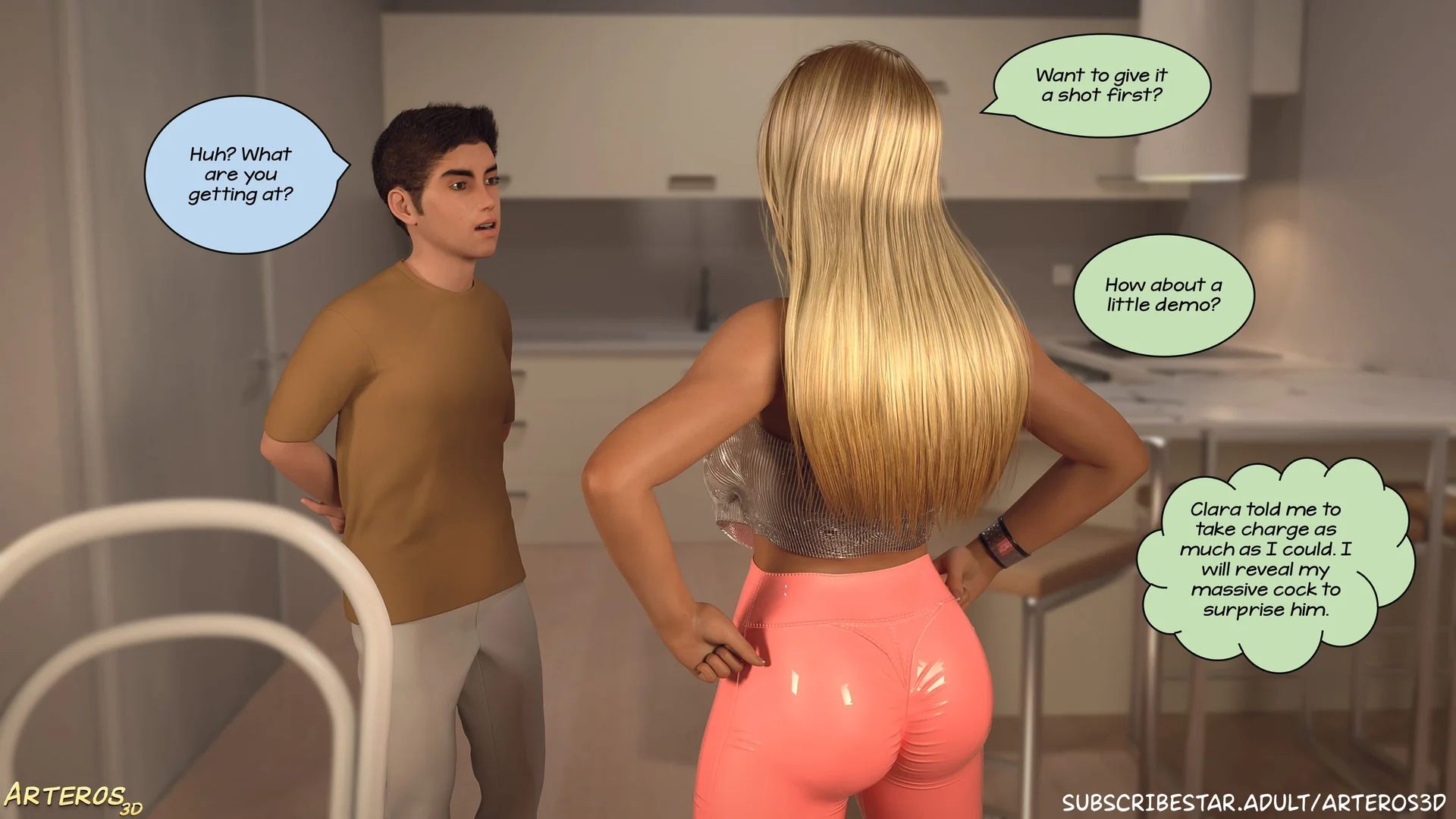 New Passion in Town [Arteros3D] - 2 . New Passion In Town - Ch. 02 [Arteros3D] - Page 383