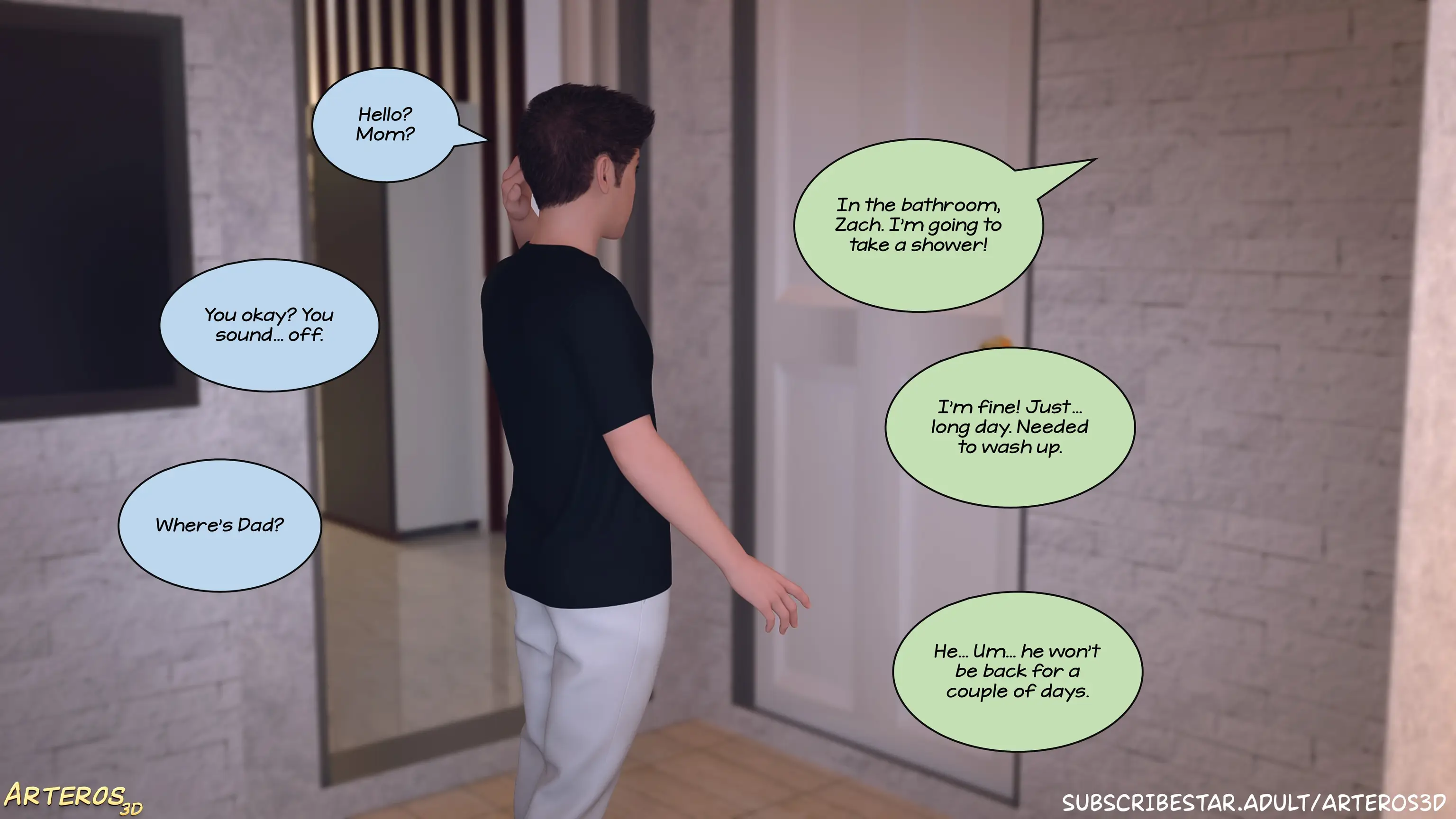 New Passion in Town [Arteros3D] - 4.3 . New Passion In Town - Chapter 4 Part 3 - Page 76