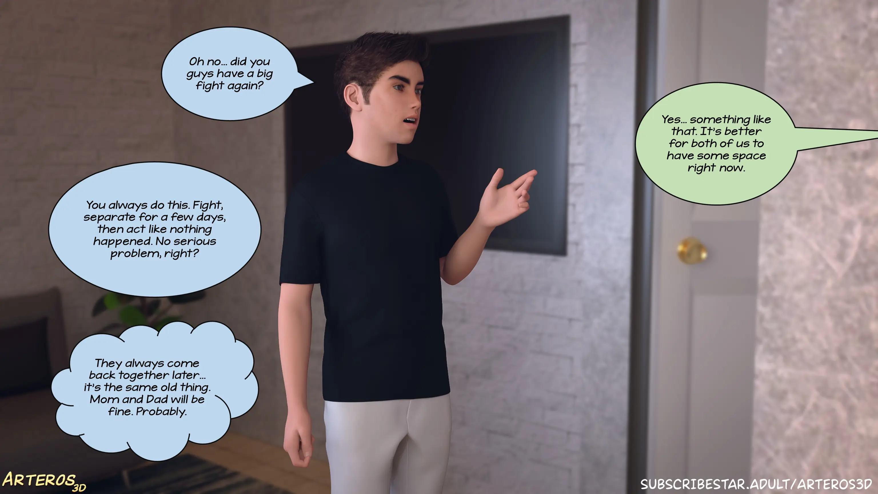 New Passion in Town [Arteros3D] - 4.3 . New Passion In Town - Chapter 4 Part 3 - Page 77