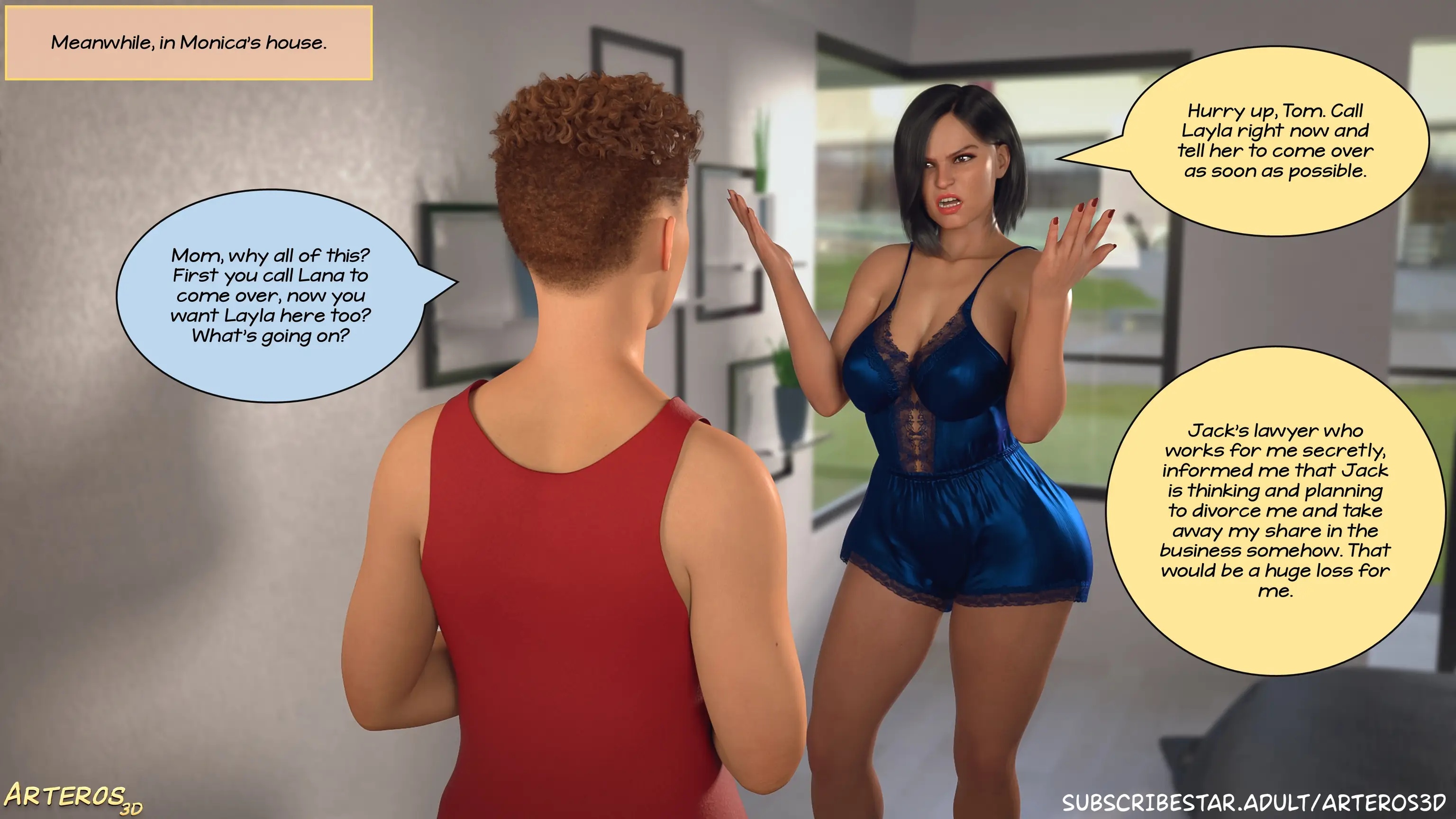New Passion in Town [Arteros3D] - 4.3 . New Passion In Town - Chapter 4 Part 3 - Page 87