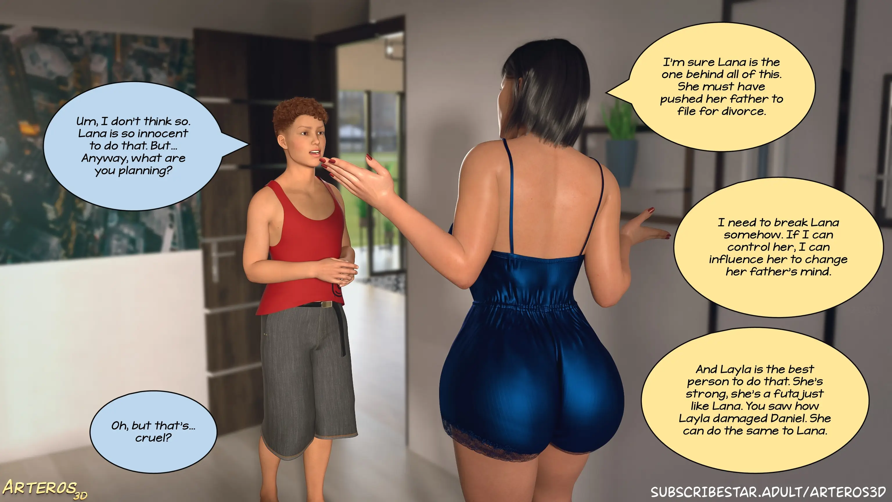 New Passion in Town [Arteros3D] - 4.3 . New Passion In Town - Chapter 4 Part 3 - Page 88