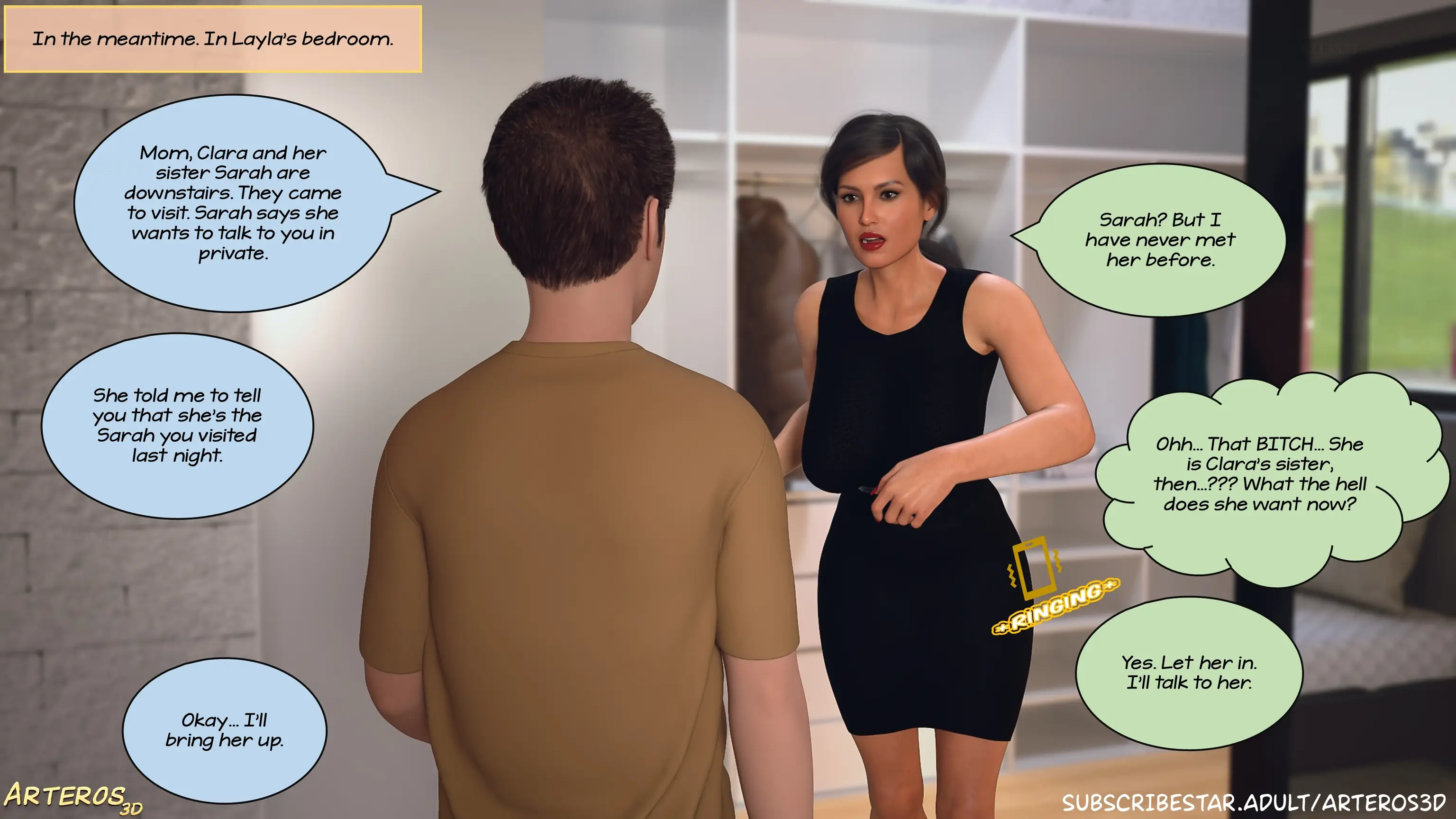 New Passion in Town [Arteros3D] - 4.3 . New Passion In Town - Chapter 4 Part 3 - Page 90