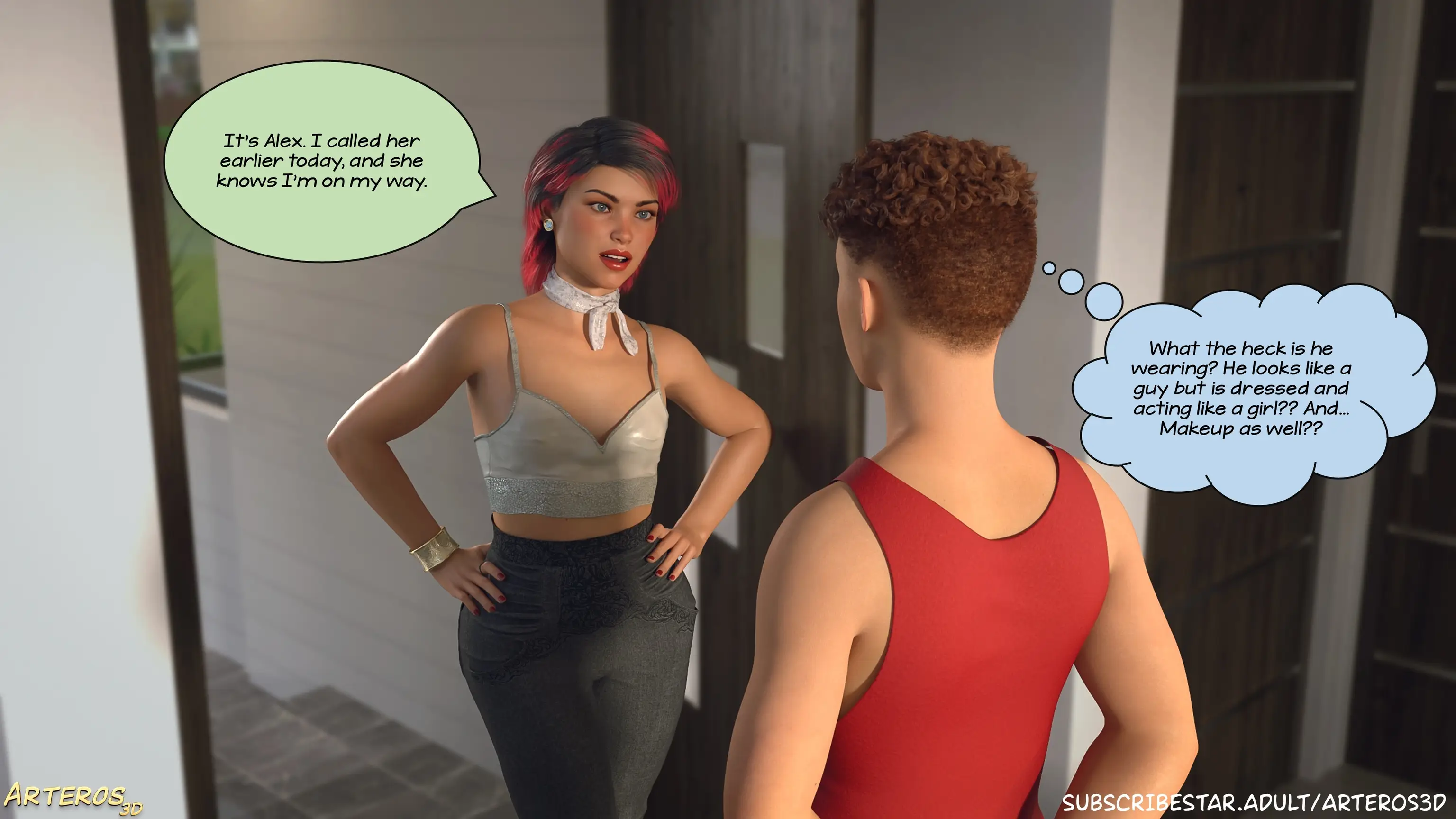 New Passion in Town [Arteros3D] - 4.3 . New Passion In Town - Chapter 4 Part 3 - Page 106