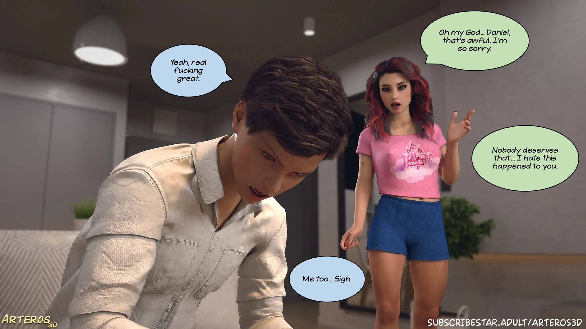 New Passion in Town [Arteros3D] - 4 . New Passion In Town - Ch. 04 [Arteros3D] - Page 134