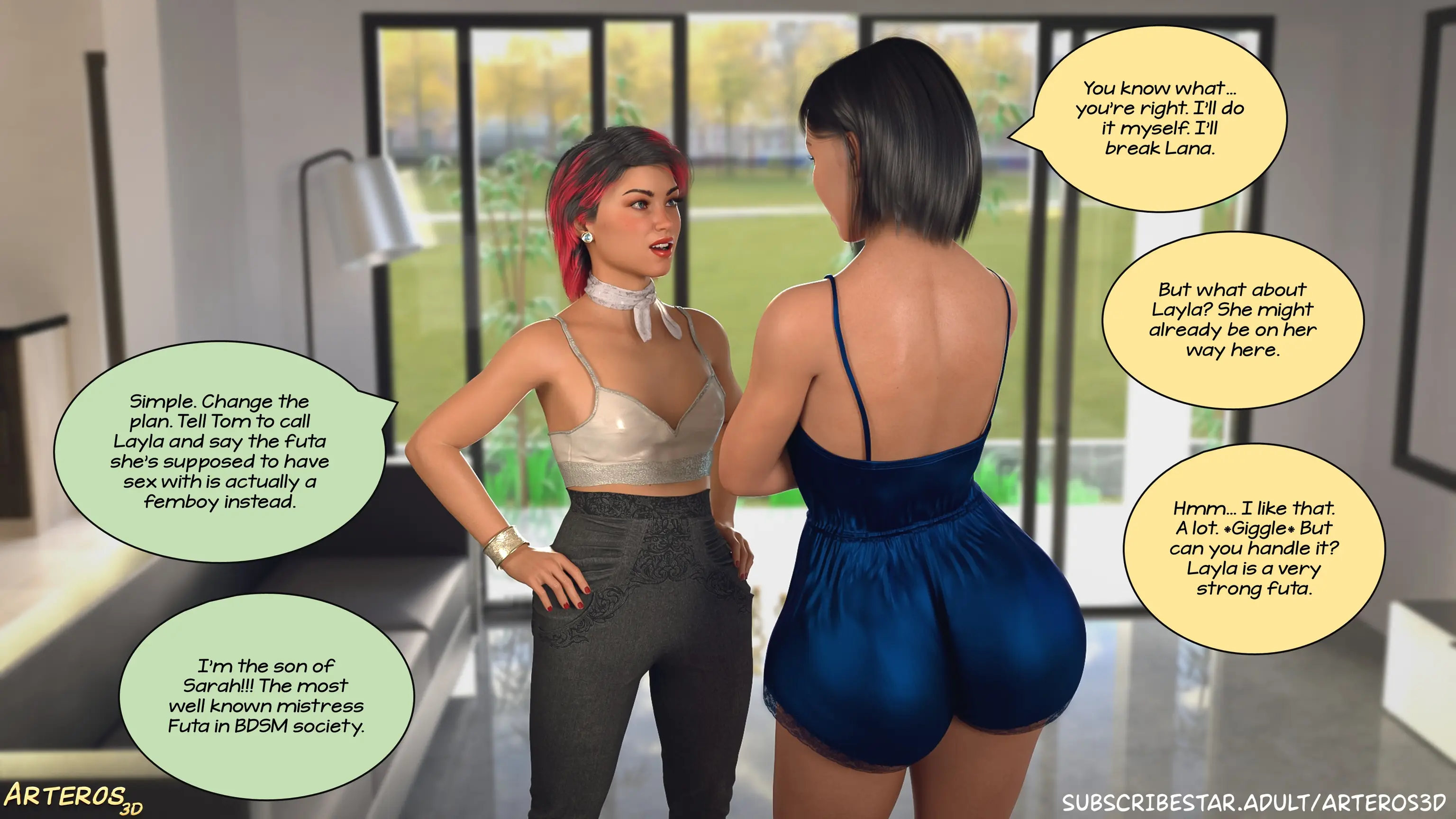 New Passion in Town [Arteros3D] - 4.4 . New Passion In Town - Chapter 4 Part 4 - Page 9