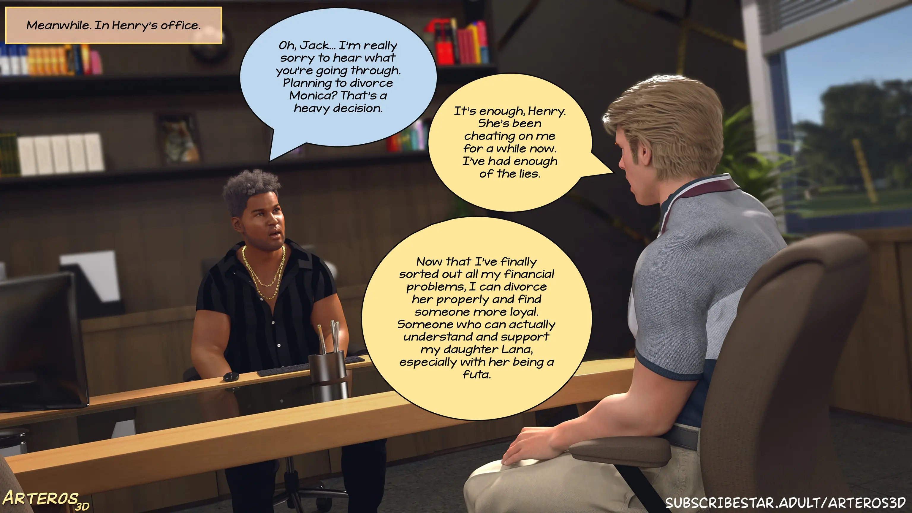 New Passion in Town [Arteros3D] - 4.4 . New Passion In Town - Chapter 4 Part 4 - Page 32