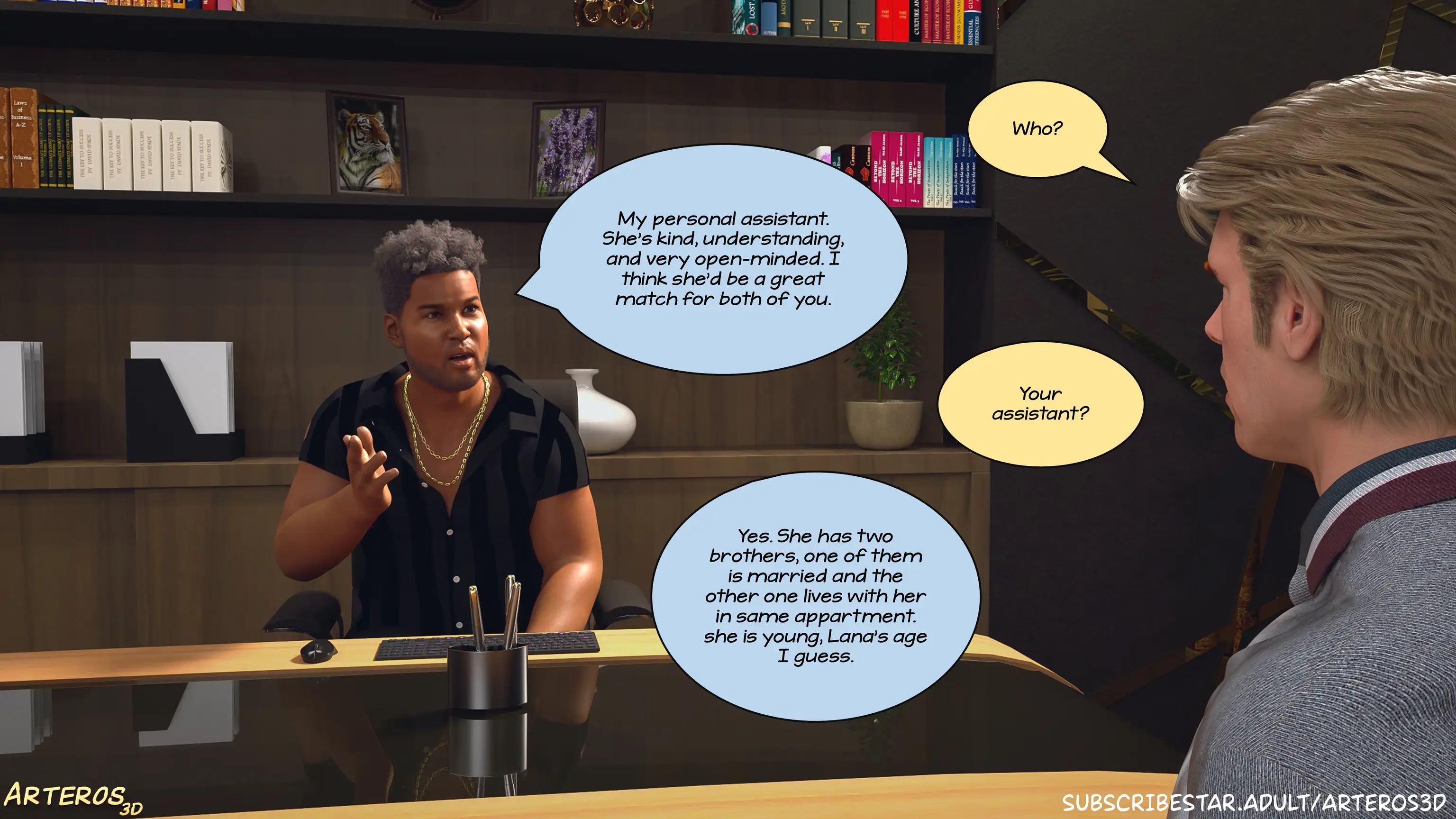 New Passion in Town [Arteros3D] - 4.4 . New Passion In Town - Chapter 4 Part 4 - Page 34