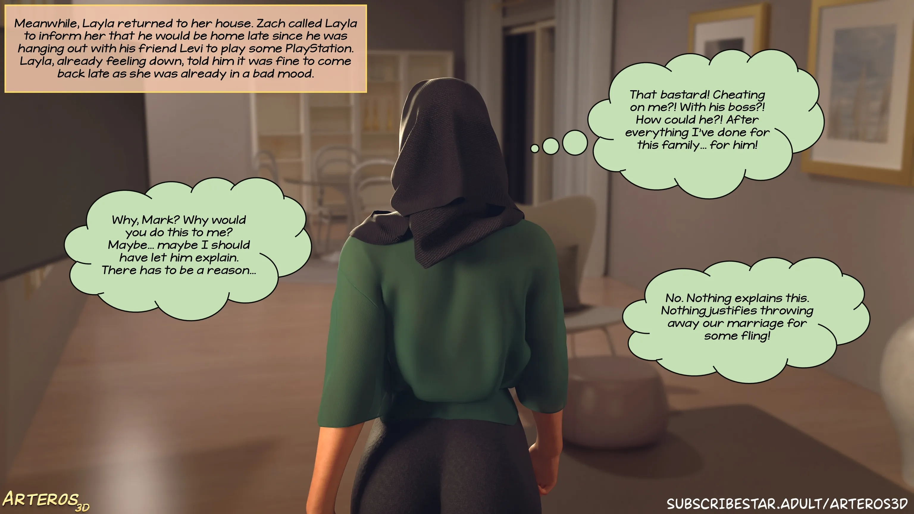 New Passion in Town [Arteros3D] - 4.2 . New Passion In Town - Chapter 4 Part 2 - Page 51
