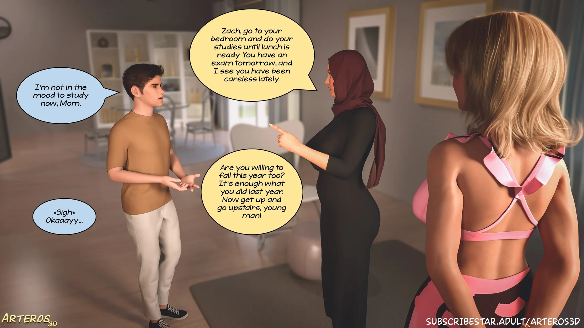 New Passion in Town [Arteros3D] - 1 . New Passion In Town - Ch. 01 [Arteros3D] - Page 2