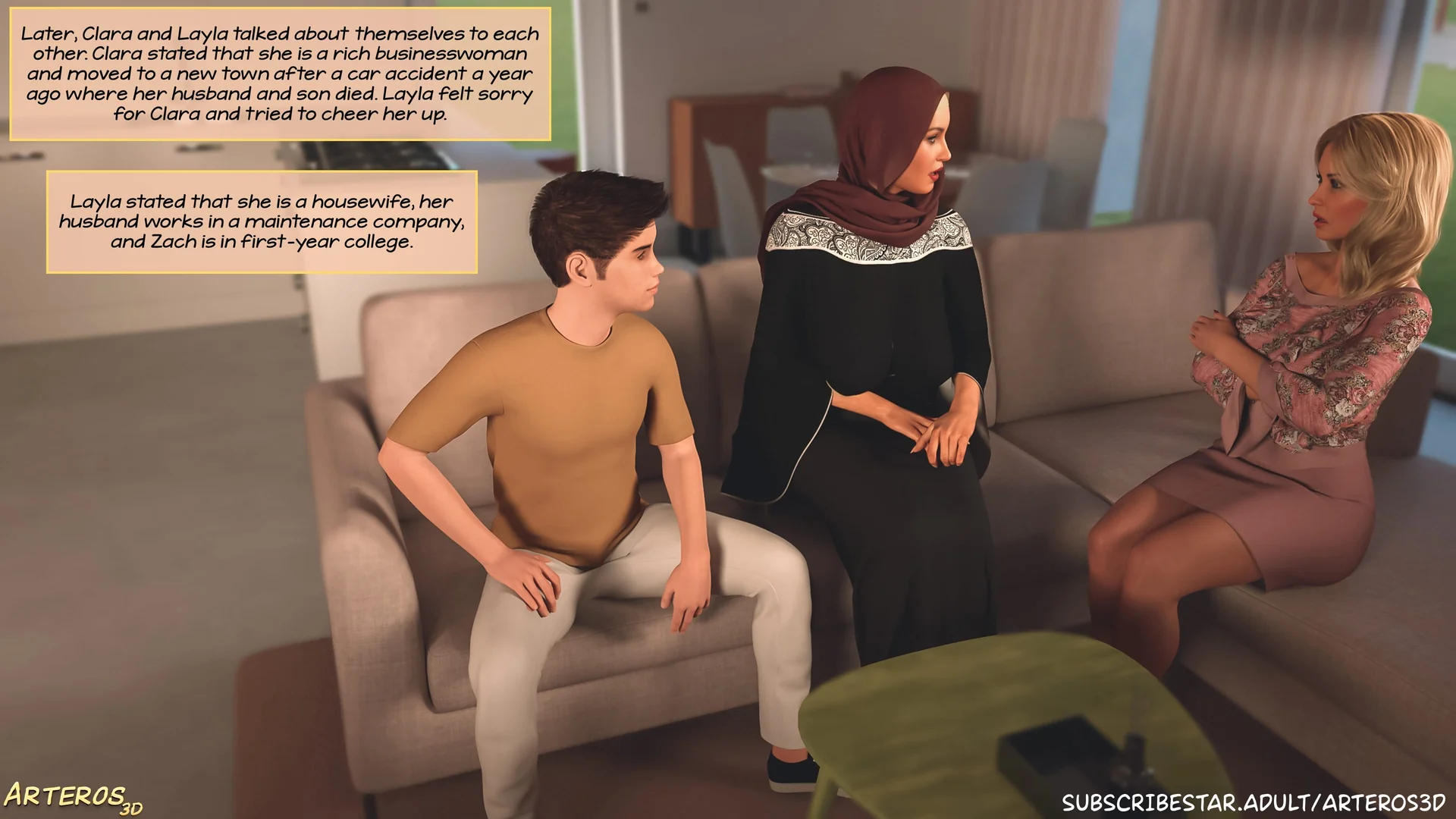 New Passion in Town [Arteros3D] - 1 . New Passion In Town - Ch. 01 [Arteros3D] - Page 4