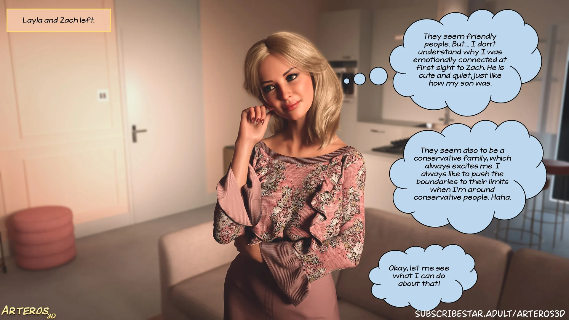 New Passion in Town [Arteros3D] - 1 . New Passion In Town - Ch. 01 [Arteros3D] - Page 7