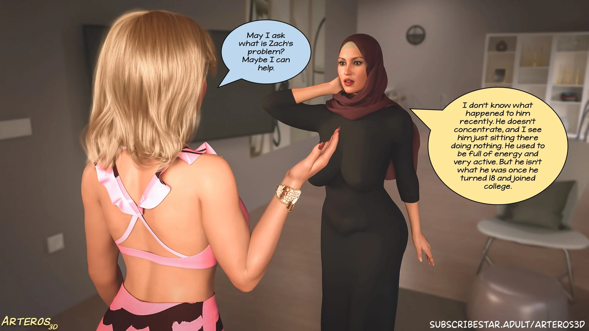 New Passion in Town [Arteros3D] - 1 . New Passion In Town - Ch. 01 [Arteros3D] - Page 9