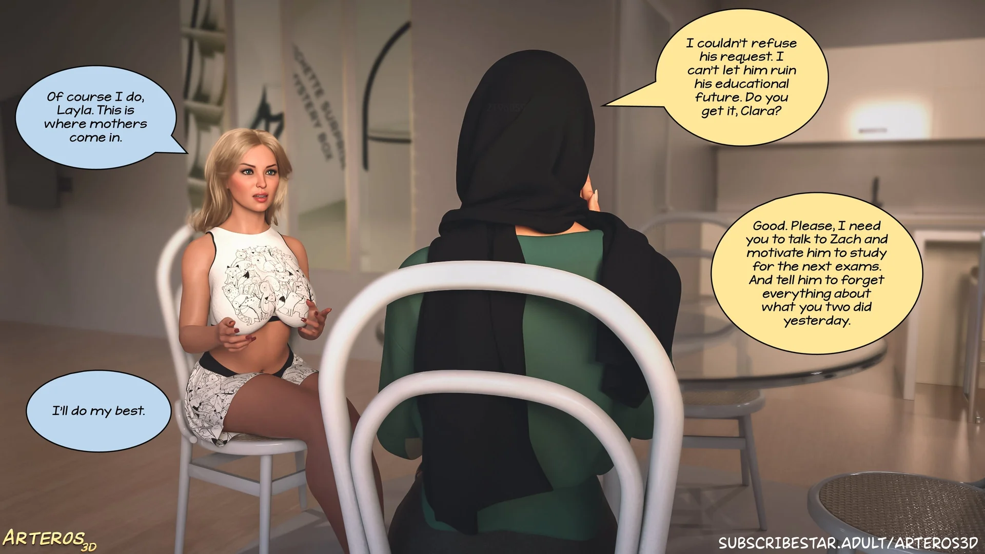 New Passion in Town [Arteros3D] - 1 . New Passion In Town - Ch. 01 [Arteros3D] - Page 111