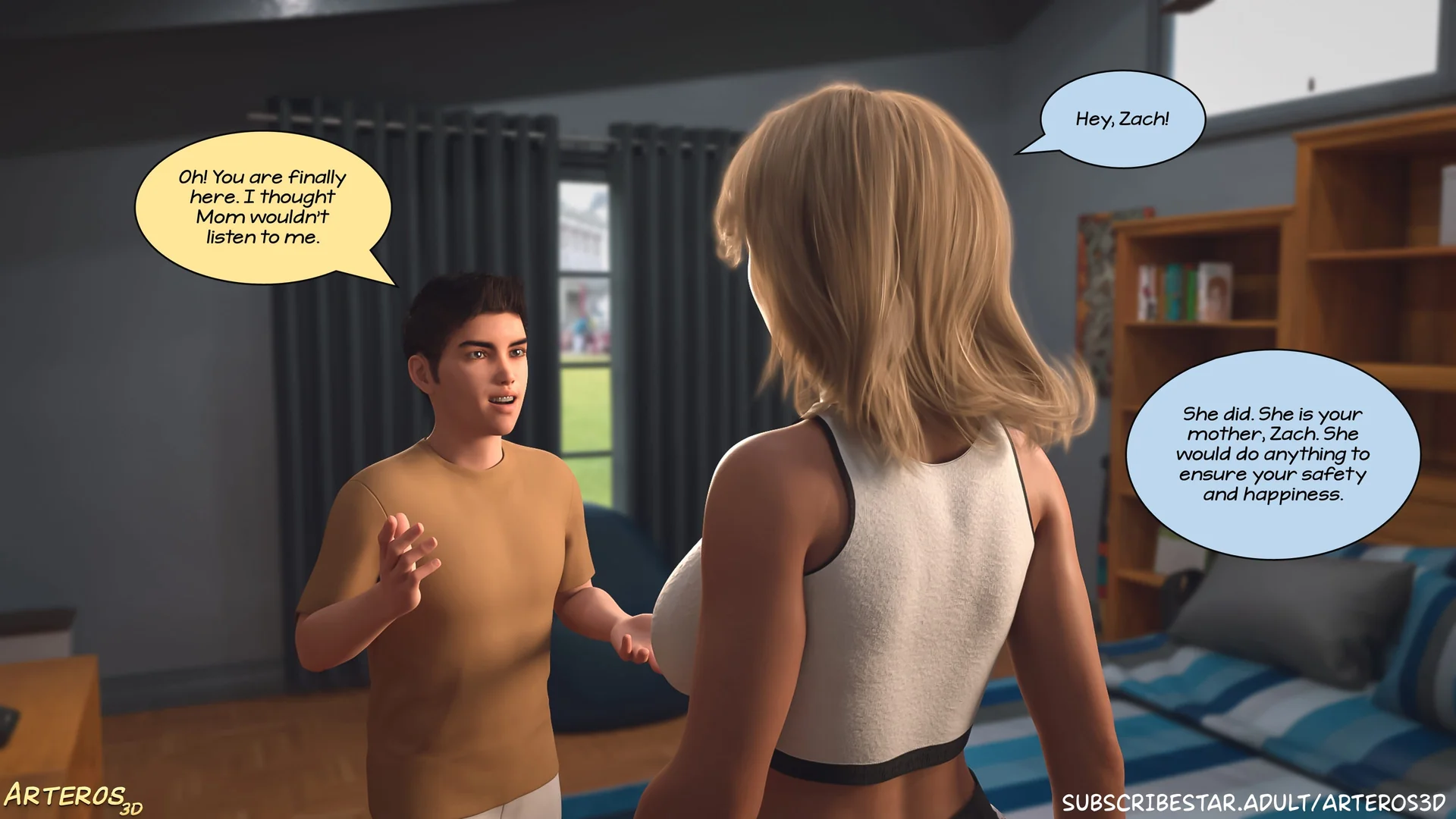 New Passion in Town [Arteros3D] - 1 . New Passion In Town - Ch. 01 [Arteros3D] - Page 112