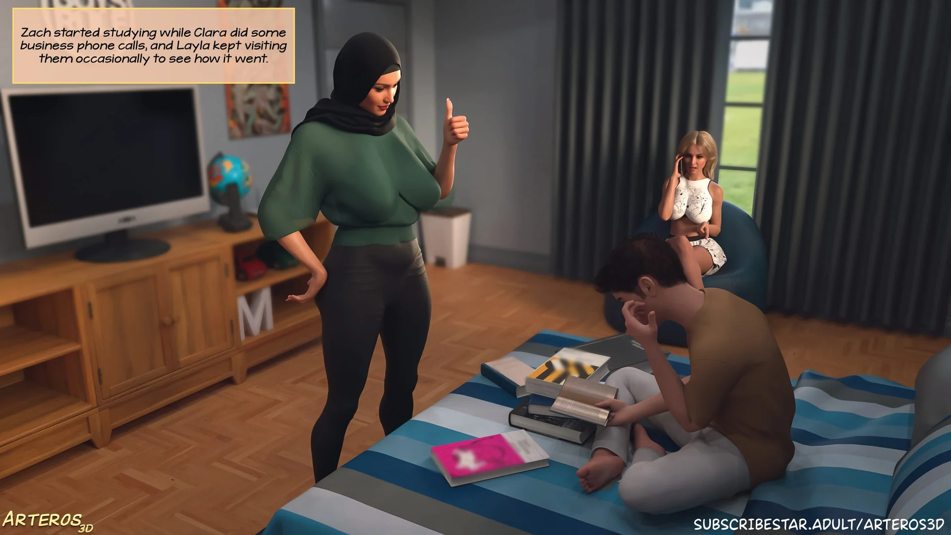 New Passion in Town [Arteros3D] - 1 . New Passion In Town - Ch. 01 [Arteros3D] - Page 119