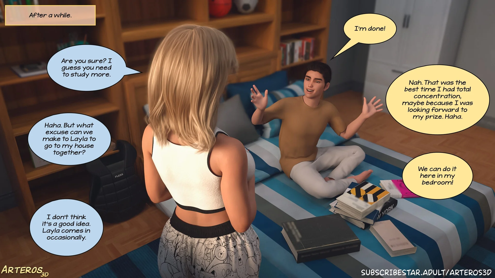 New Passion in Town [Arteros3D] - 1 . New Passion In Town - Ch. 01 [Arteros3D] - Page 120