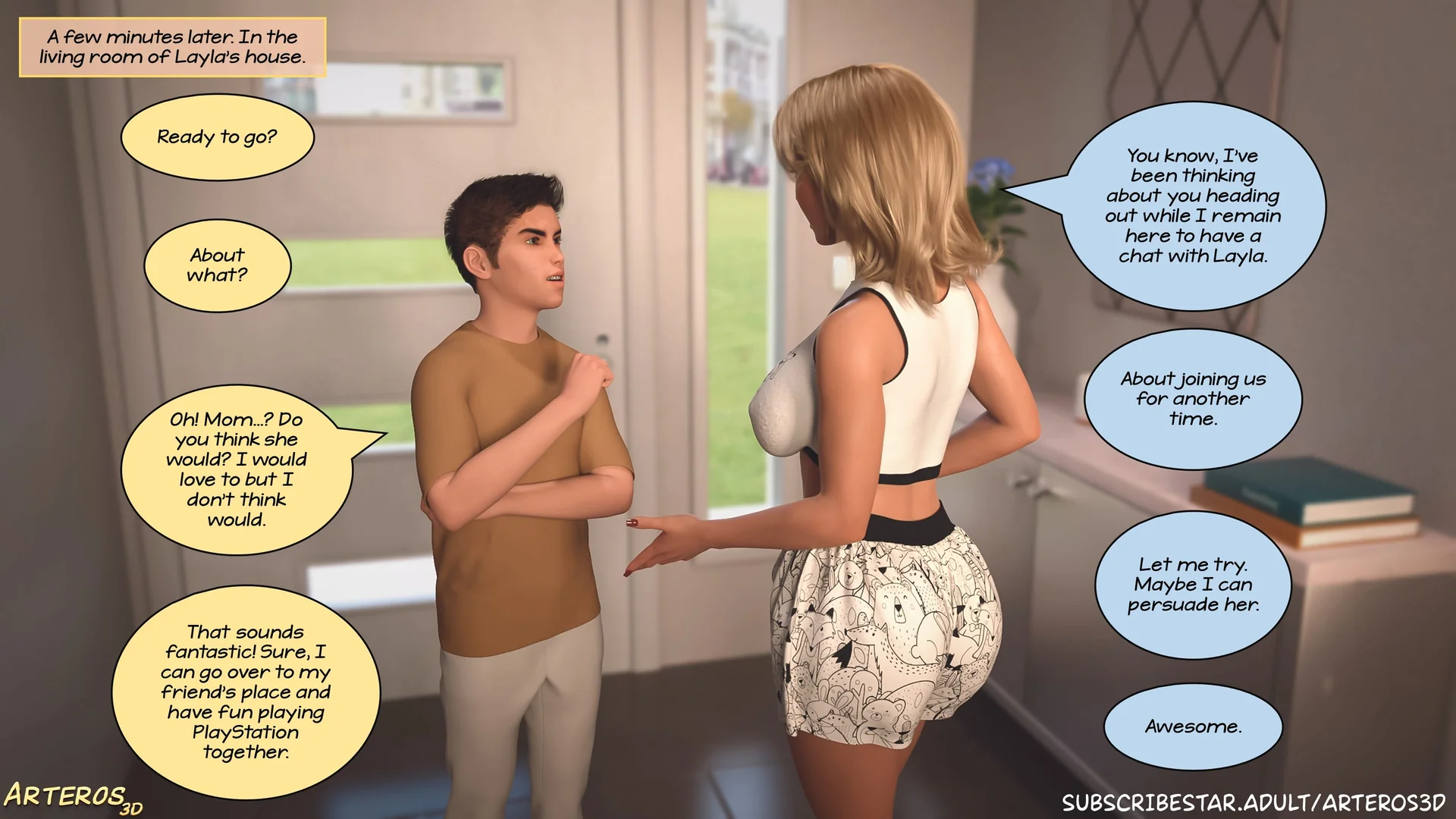New Passion in Town [Arteros3D] - 1 . New Passion In Town - Ch. 01 [Arteros3D] - Page 151