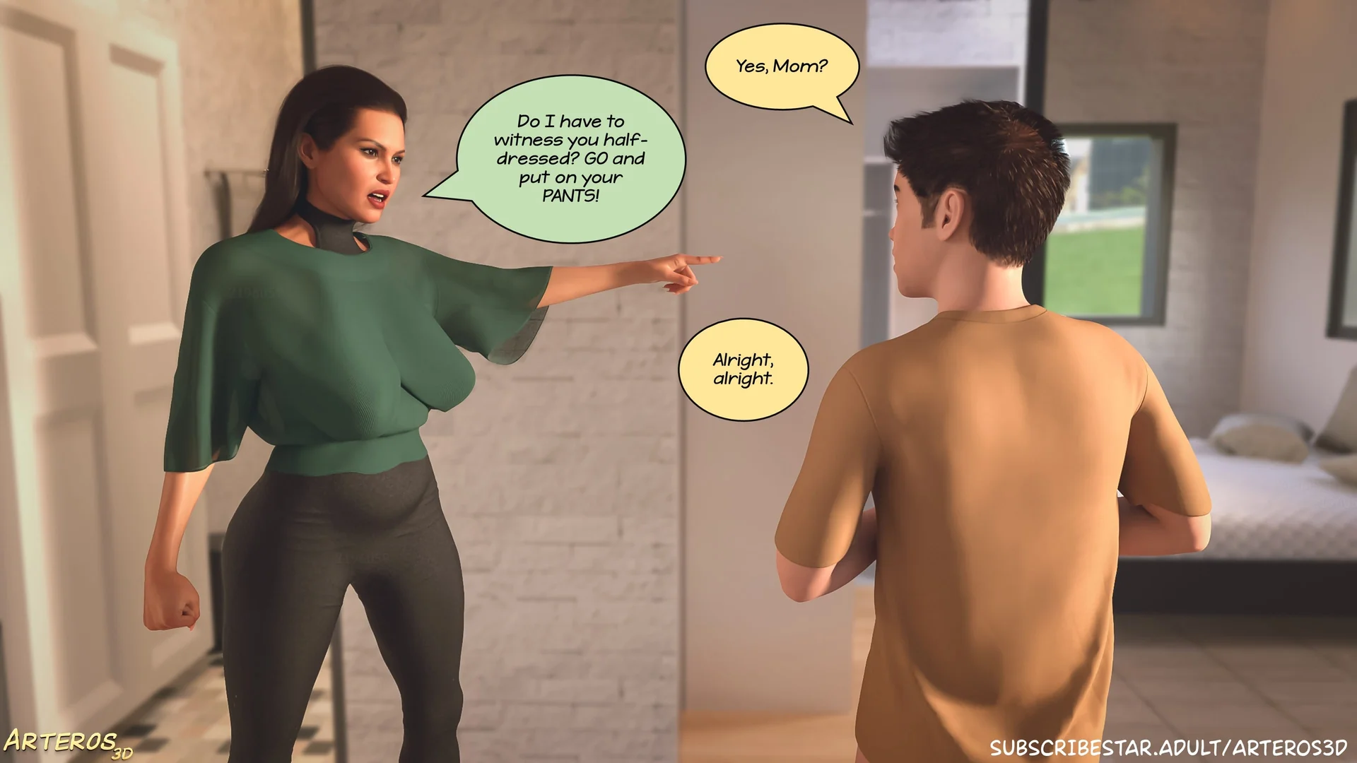 New Passion in Town [Arteros3D] - 1 . New Passion In Town - Ch. 01 [Arteros3D] - Page 219