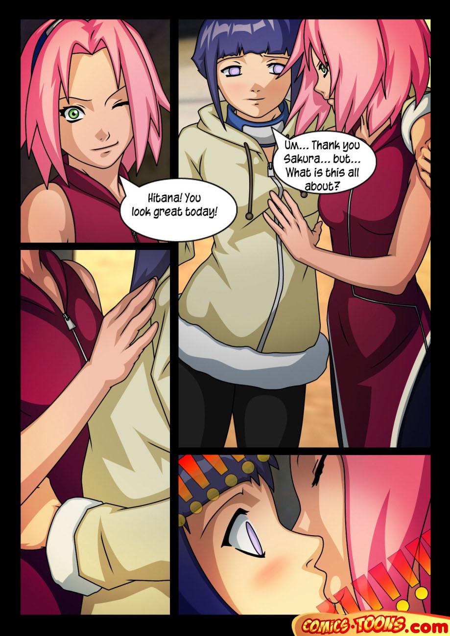 Sakura X Hinata (Naruto) [Comic Toons] - Sakura X Hinata (Naruto) - GEDE  Comix