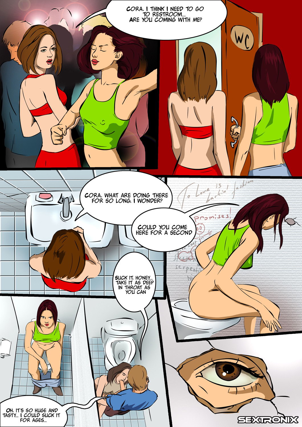 Sex in Toilet - Sex in Toilet - Page 3