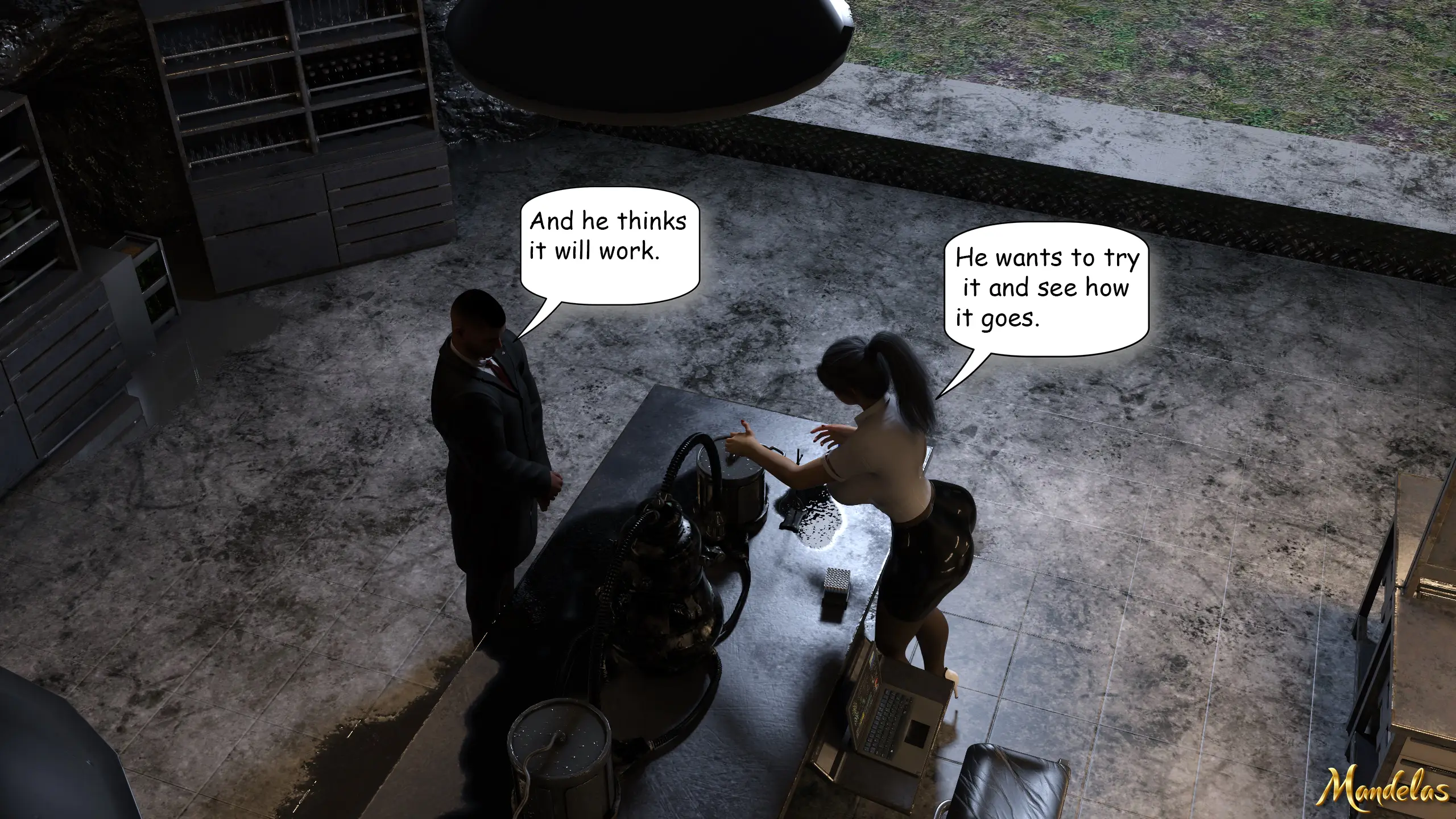 The Adventures of Gail [Mandelas] - 15.3 .The Adventures of Gail - Chapter 15 Part 3 [Mandelas] - Page 111