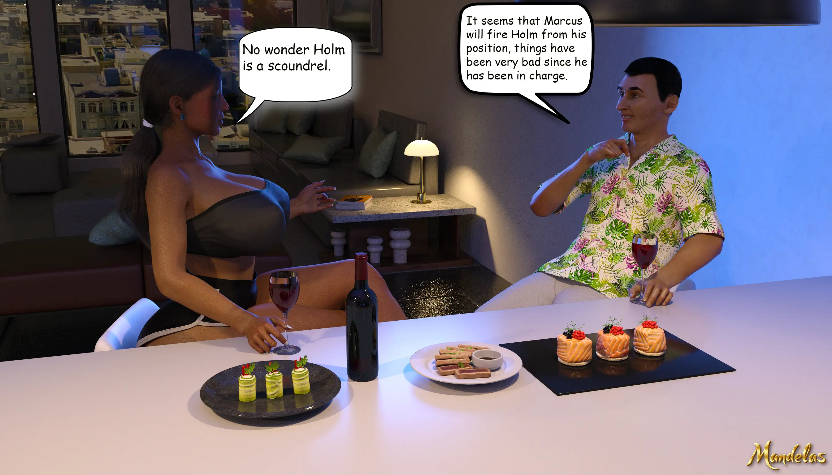 The Adventures of Gail [Mandelas] - 8 . The Adventures of Gail - Chapter 8 [Mandelas] - Page 56