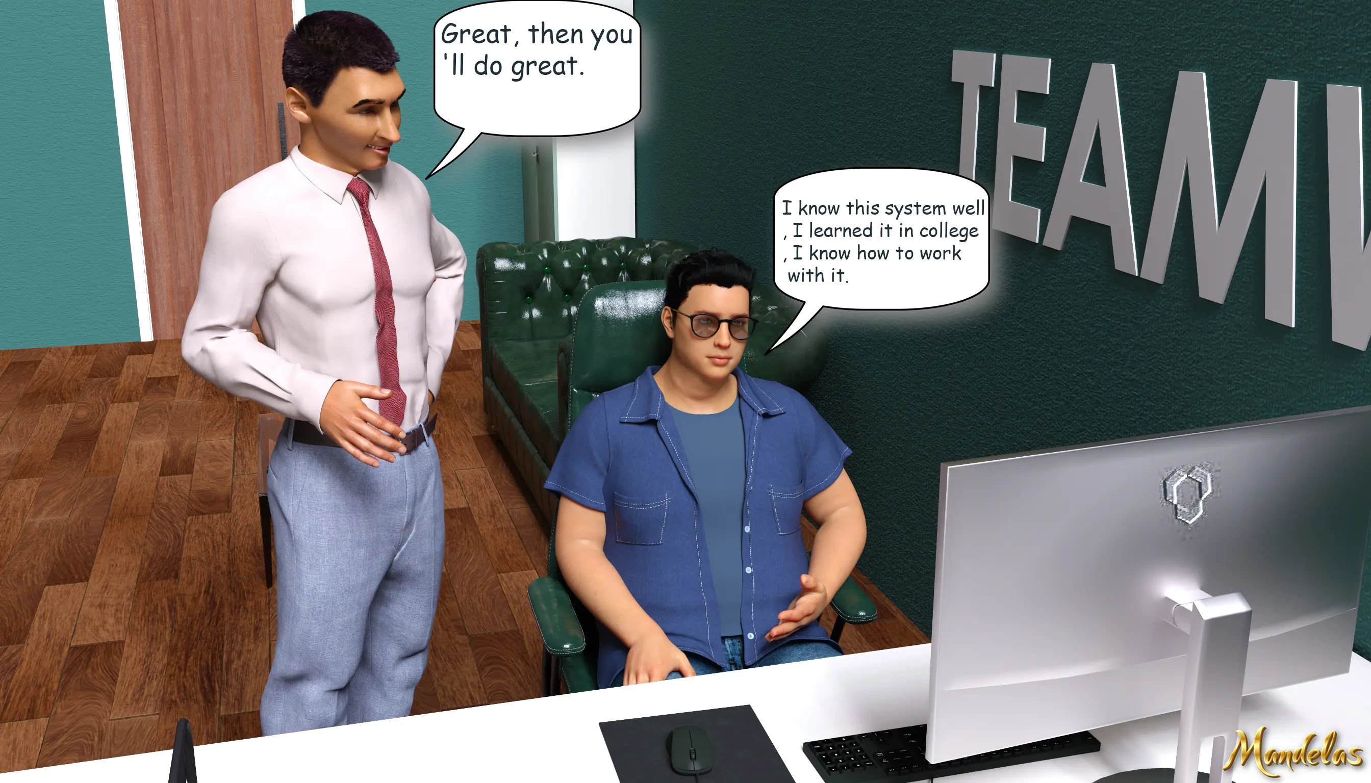 The Adventures of Gail [Mandelas] - 11 . The Adventures of Gail - Chapter 11 [Mandelas] - Page 12