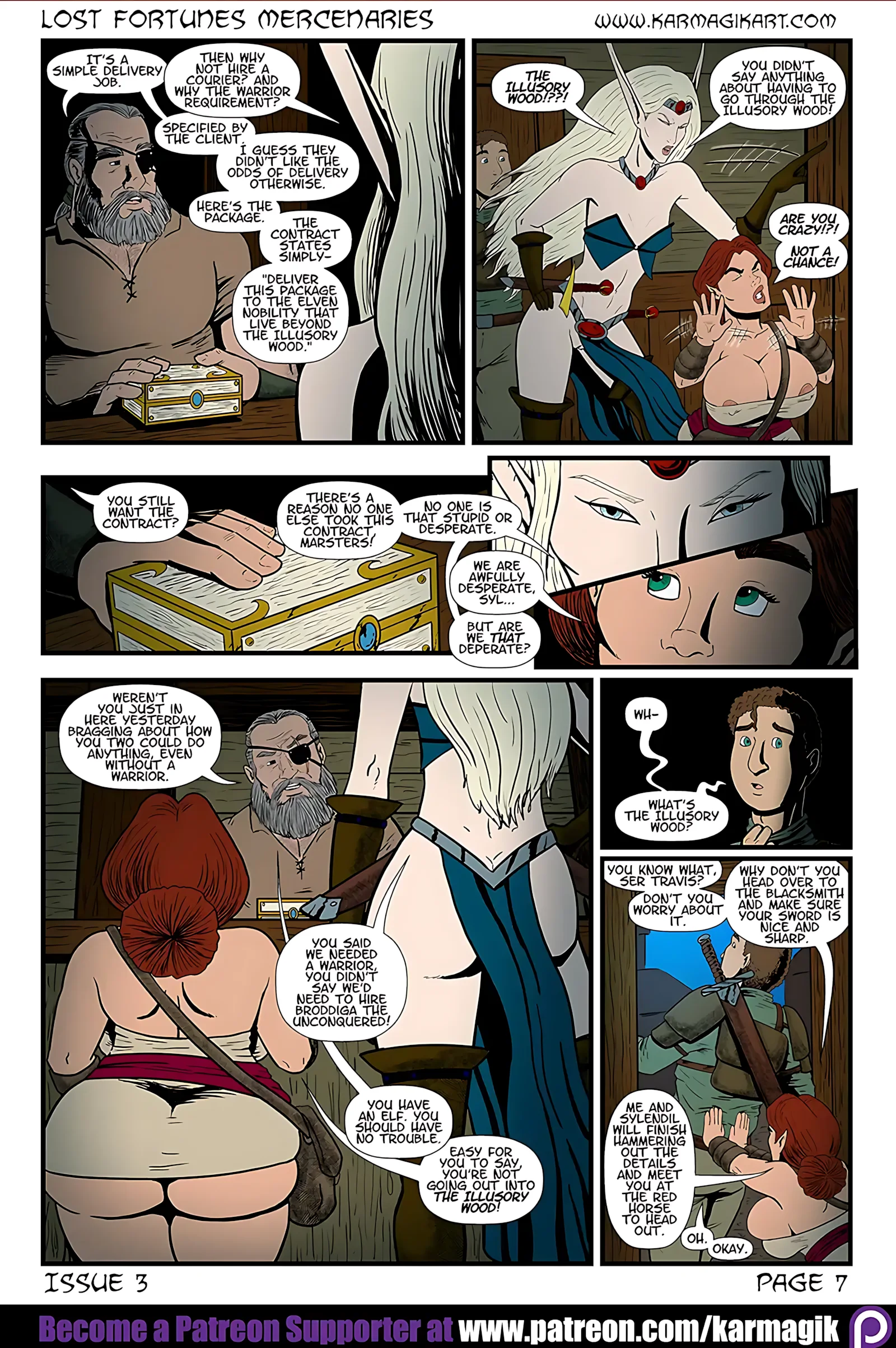 Lost Fortunes – Mercenaries Book I [Karmagik] - 3 . Lost Fortunes Mercenaries - Chapter 3 [Karmagik] - Page 8