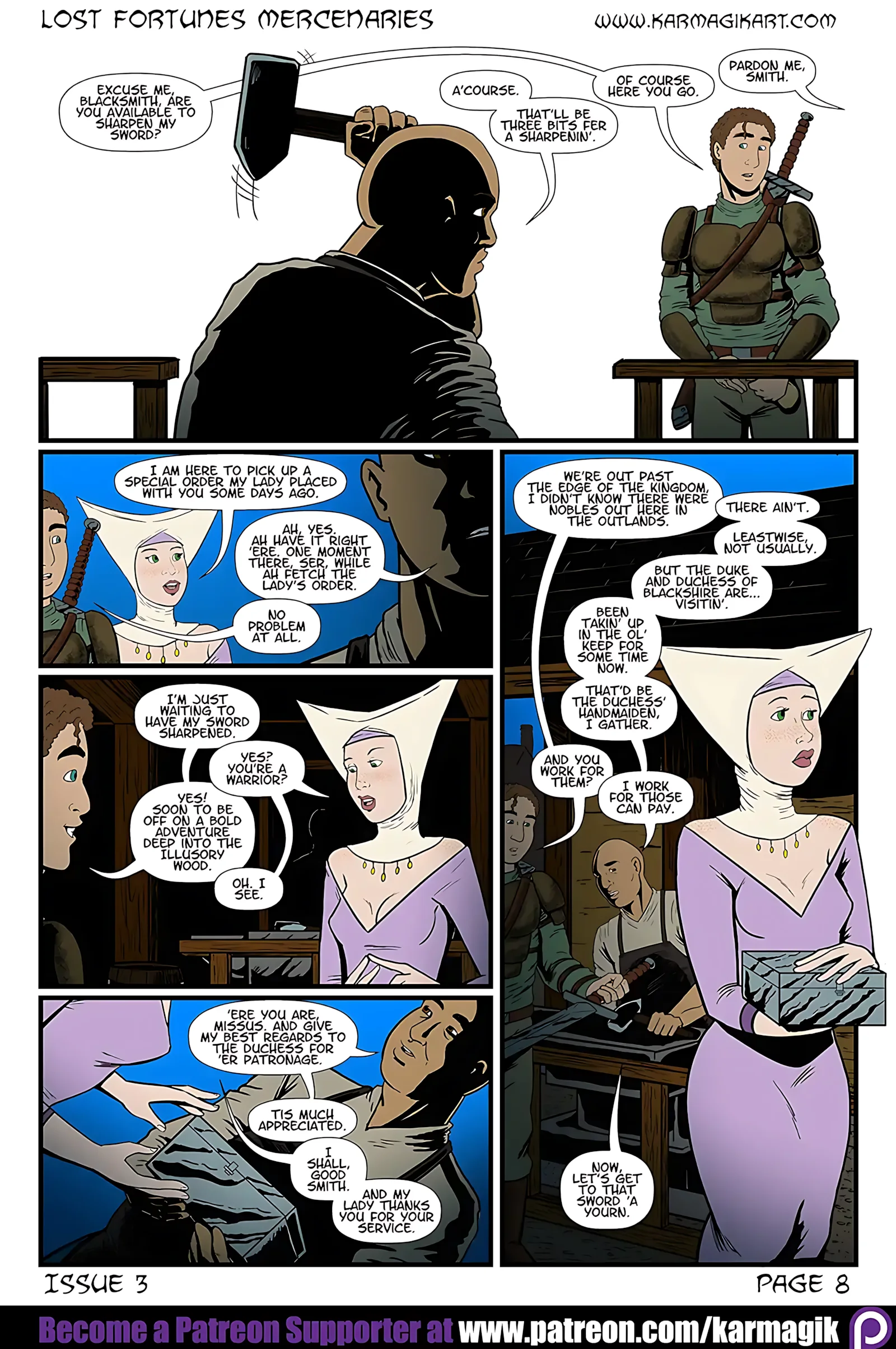 Lost Fortunes – Mercenaries Book I [Karmagik] - 3 . Lost Fortunes Mercenaries - Chapter 3 [Karmagik] - Page 9
