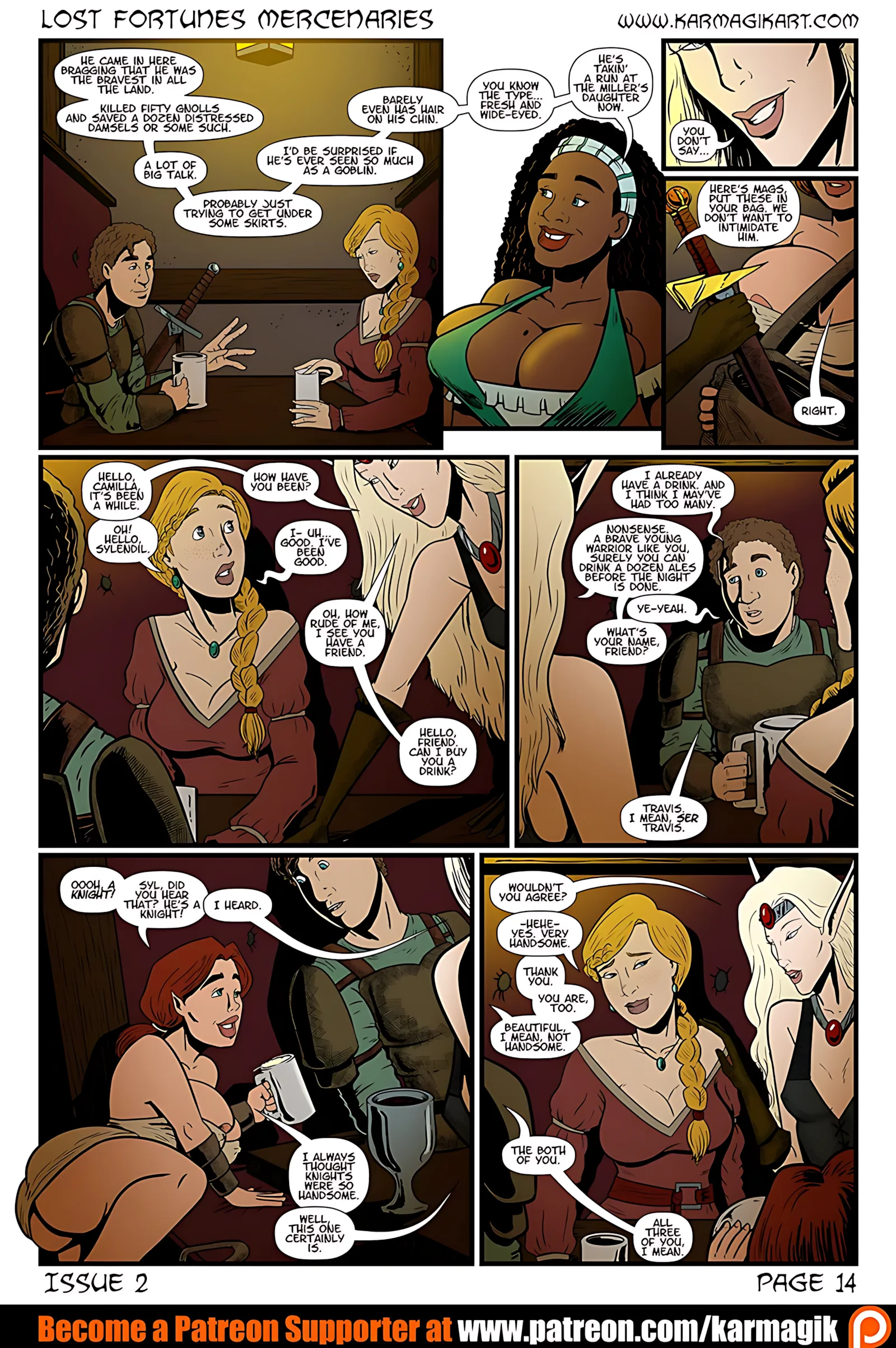 Lost Fortunes – Mercenaries Book I [Karmagik] - 2 . Lost Fortunes Mercenaries - Chapter 2 - Page 15