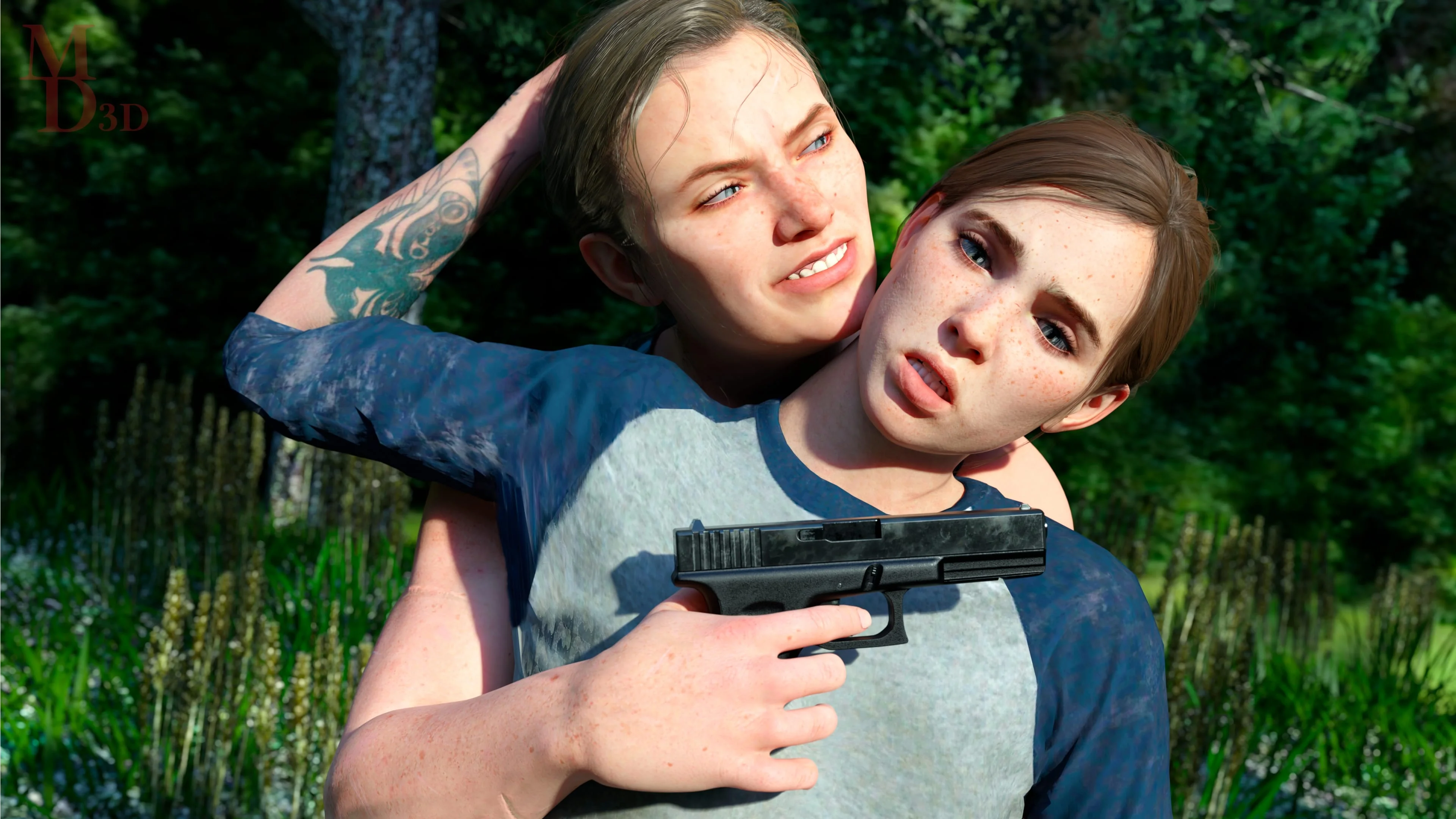 Abby & Ellie [ MagicDragon3D] - 1. Abby and Ellie (The Last Of Us) - Page 10