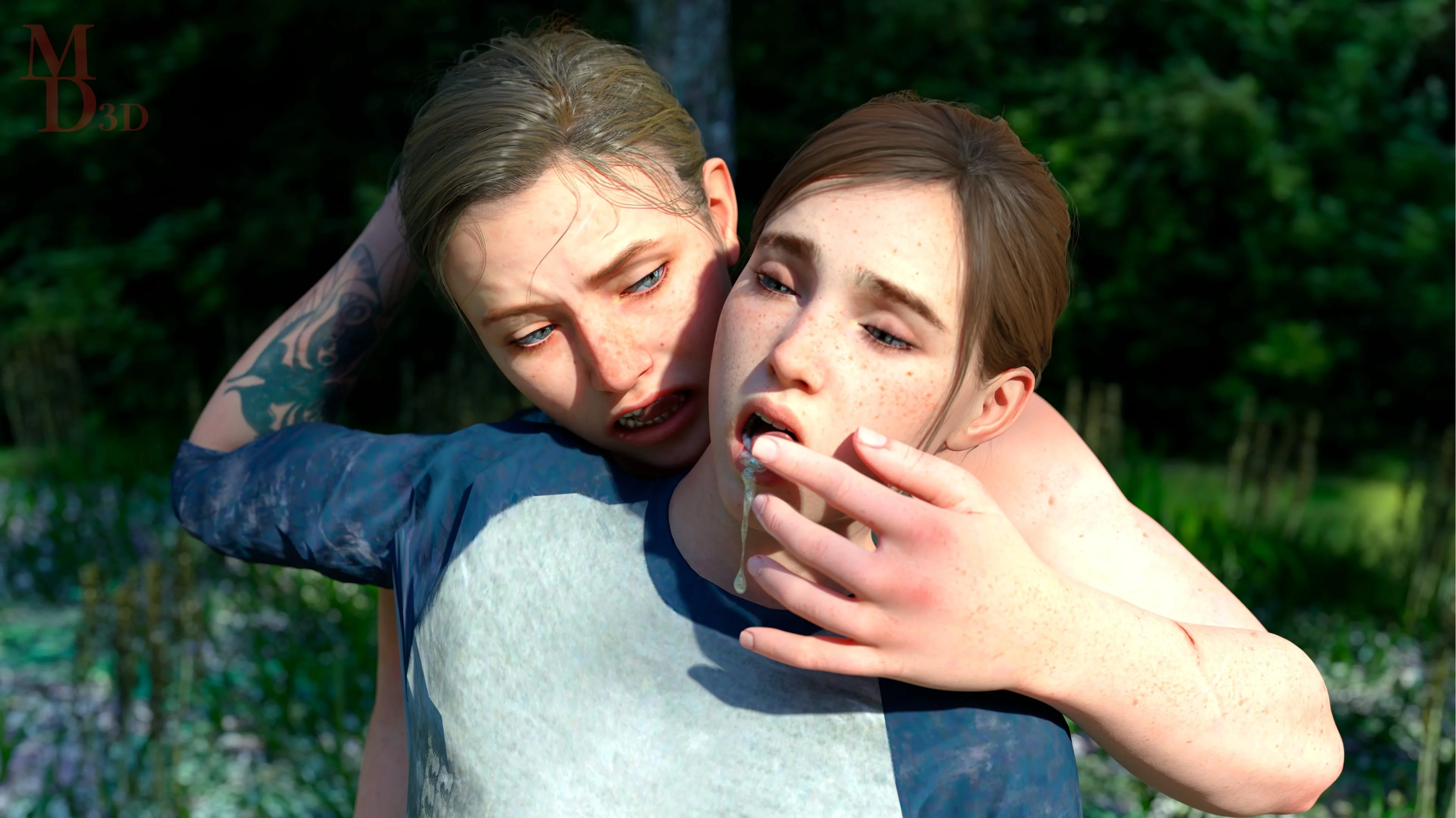 Abby & Ellie [ MagicDragon3D] - 1. Abby and Ellie (The Last Of Us) - Page 13