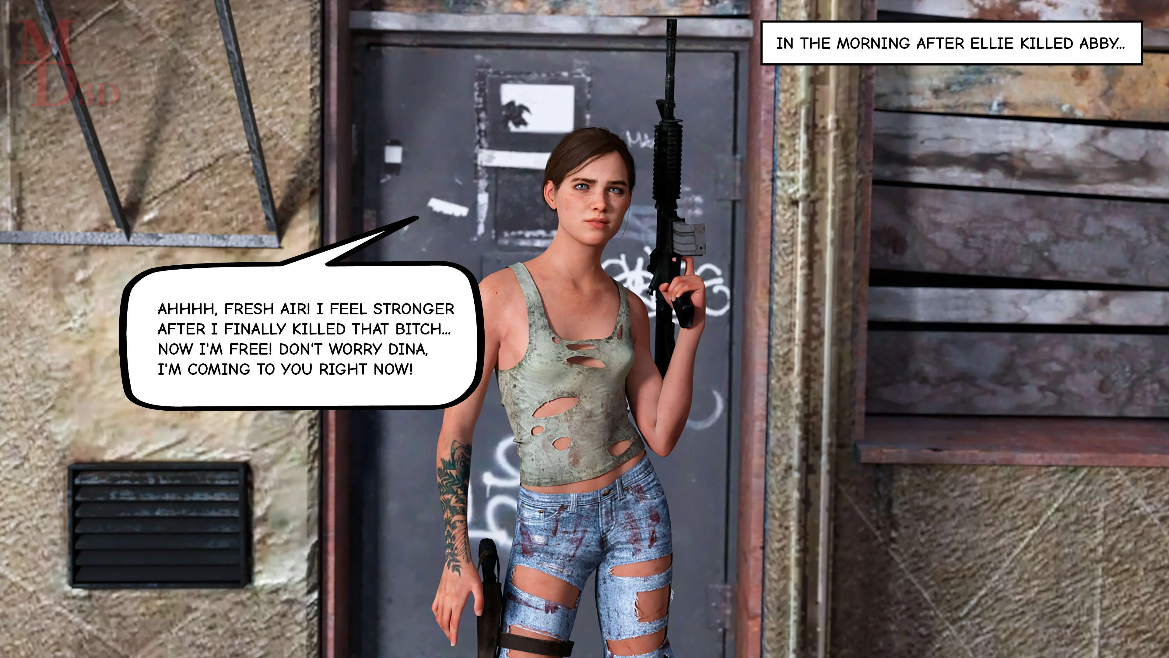 Abby & Ellie [ MagicDragon3D] - 1. Abby and Ellie (The Last Of Us) - Page 170