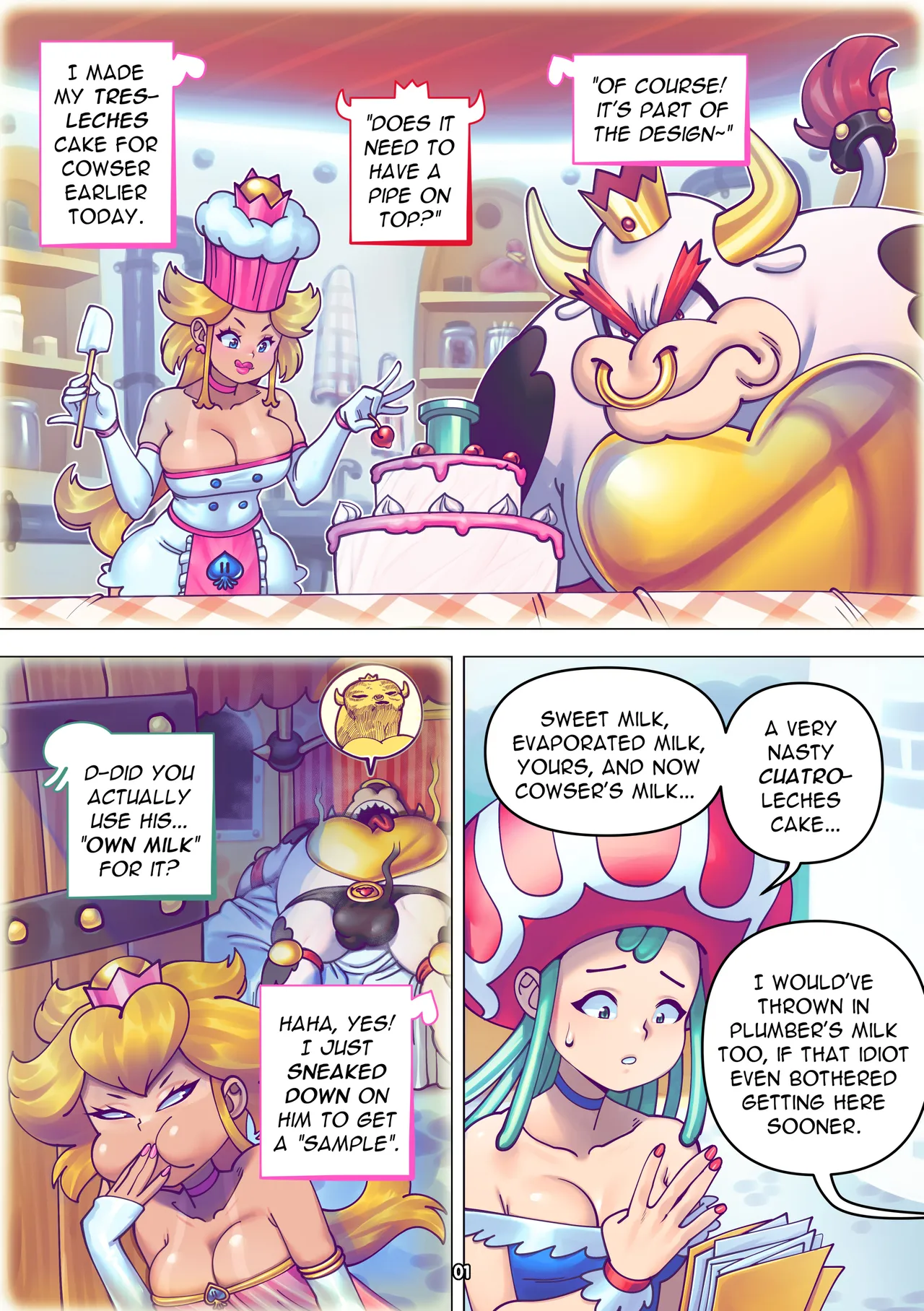 Plumber + Princess (Super Mario Bros.) - Plumber + Princess 4 [Supersatanson] - Page 2