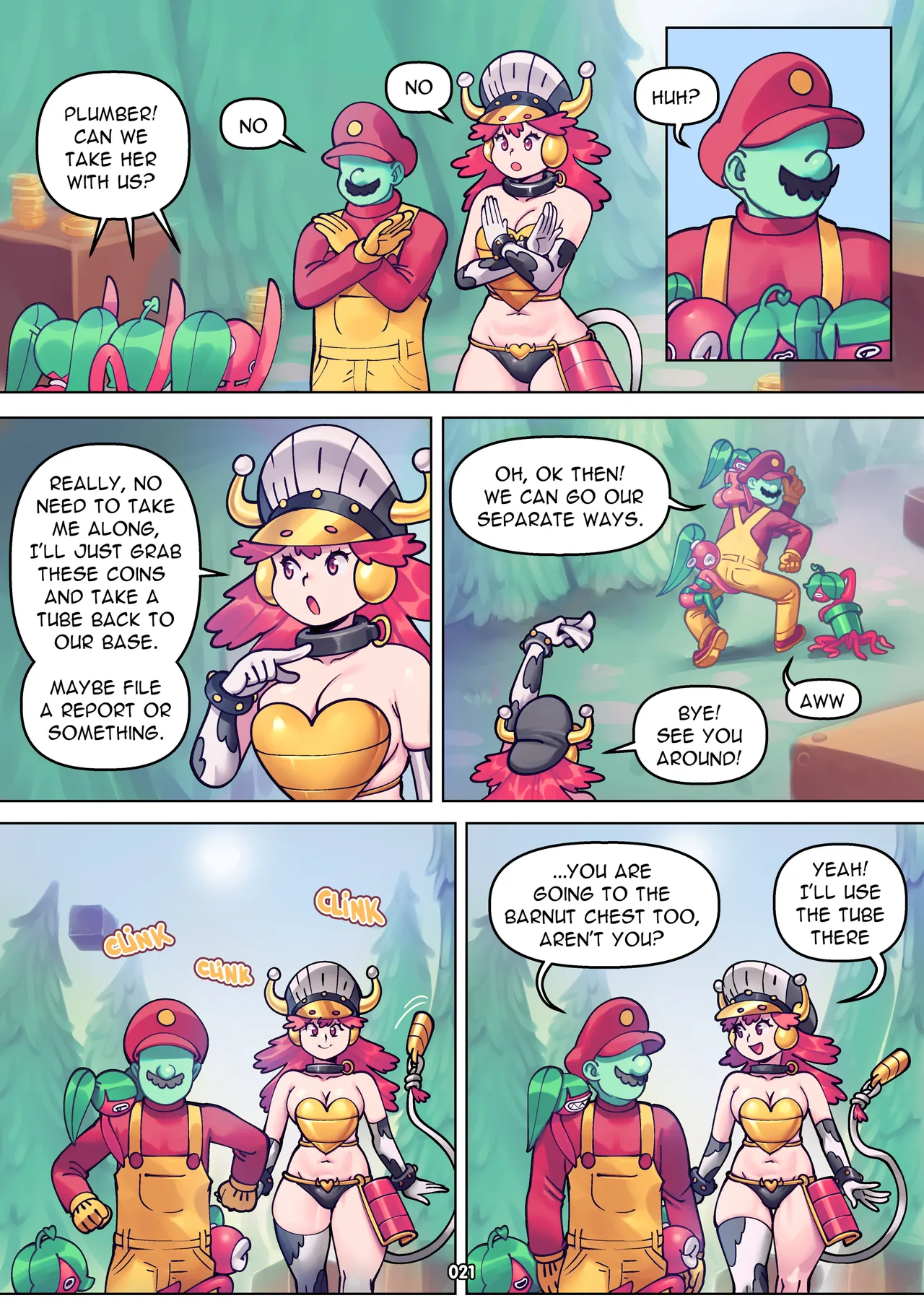 Plumber + Princess (Super Mario Bros.) - Plumber + Princess 4 [Supersatanson] - Page 22