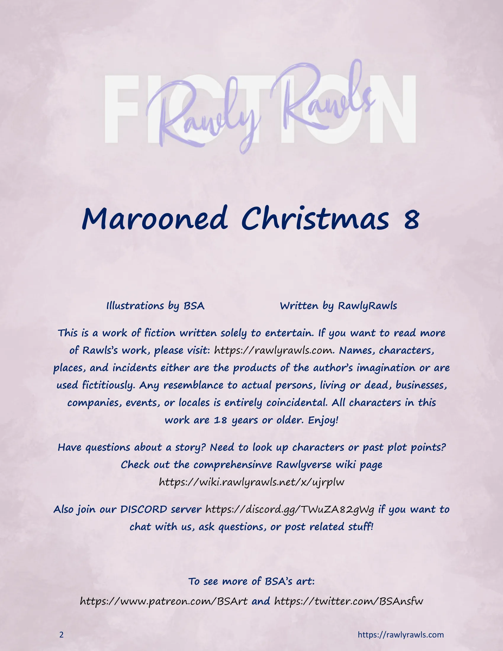 Marooned Christmas [BSA , Rawly Rawls] - 8a . Marooned Christmas - Chapter 8 [BSA , Rawly Rawls] - Page 2