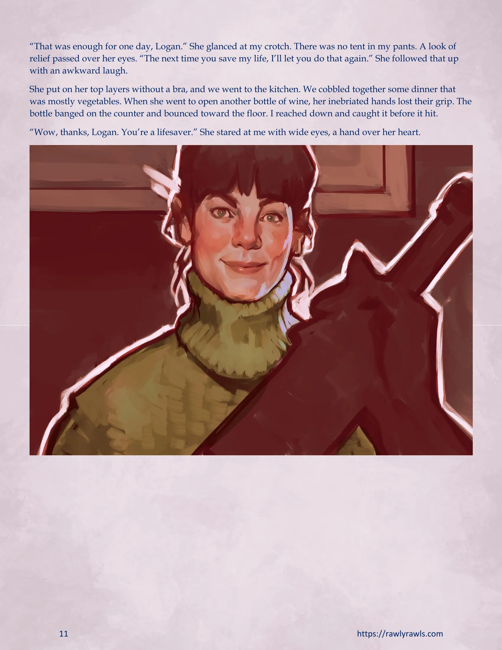 Marooned Christmas [BSA , Rawly Rawls] - 8a . Marooned Christmas - Chapter 8 [BSA , Rawly Rawls] - Page 11