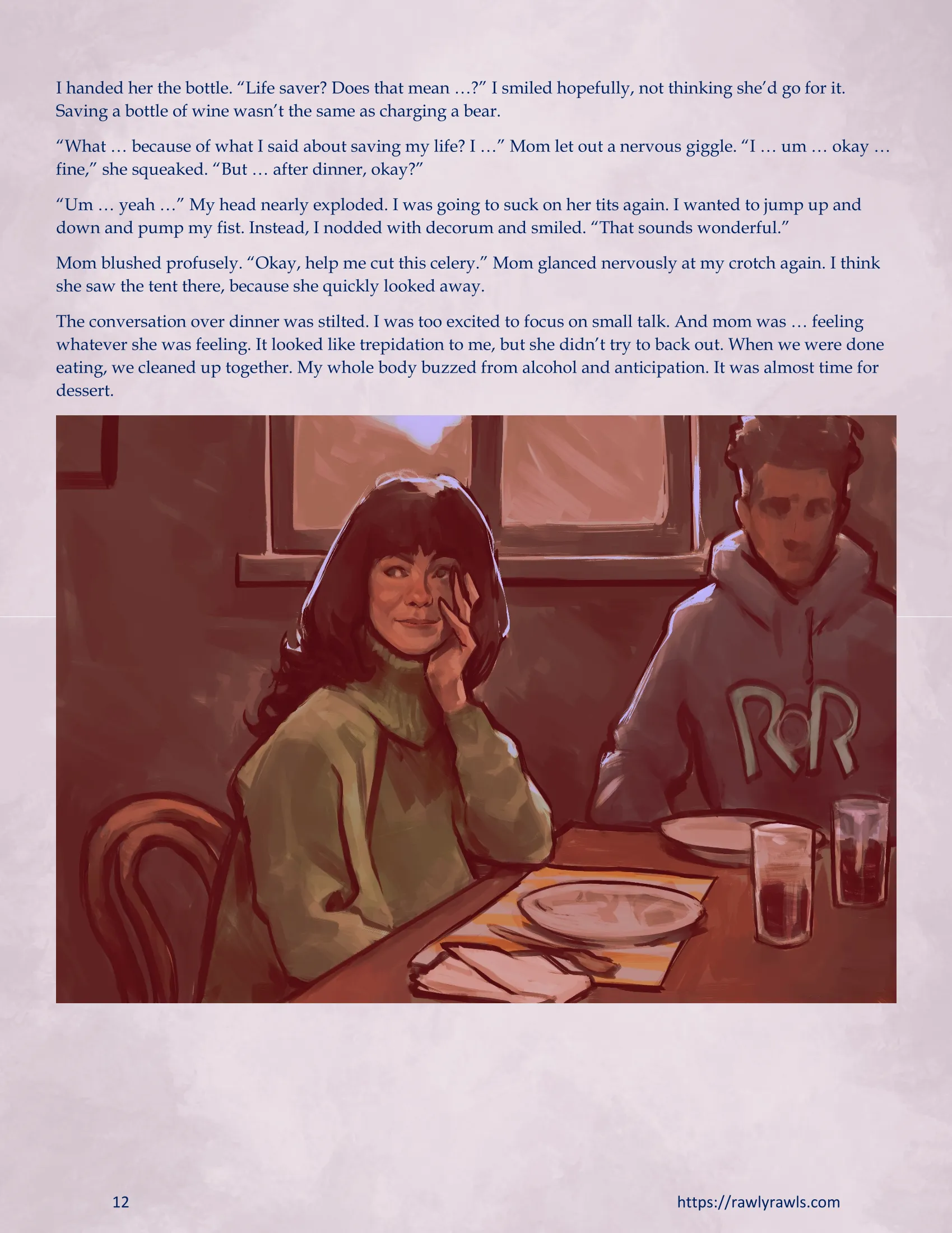 Marooned Christmas [BSA , Rawly Rawls] - 8a . Marooned Christmas - Chapter 8 [BSA , Rawly Rawls] - Page 12