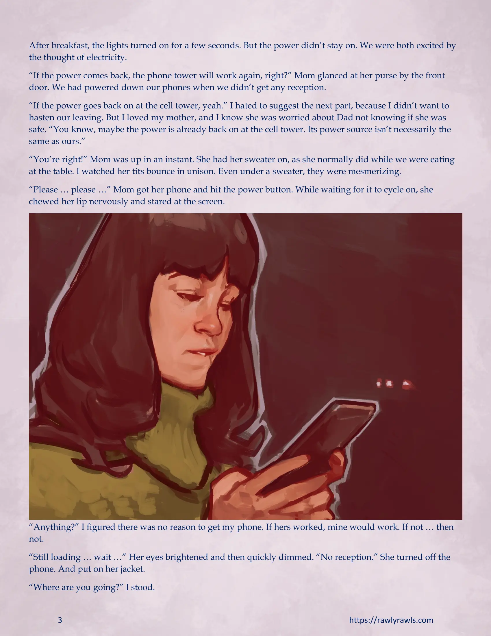 Marooned Christmas [BSA , Rawly Rawls] - 10a . Marooned Christmas - Chapter 10 [BSA , Rawly Rawls] - Page 3